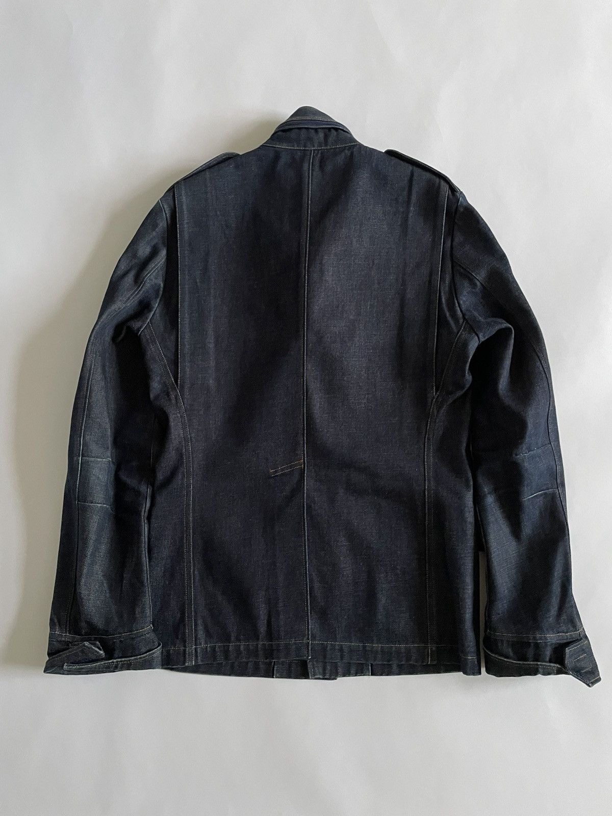 Tom Ford YSL Rive Gauche by Tom Ford Heavy Denim M51 Jacket Size US M / EU 48-50 / 2 - 6 Thumbnail