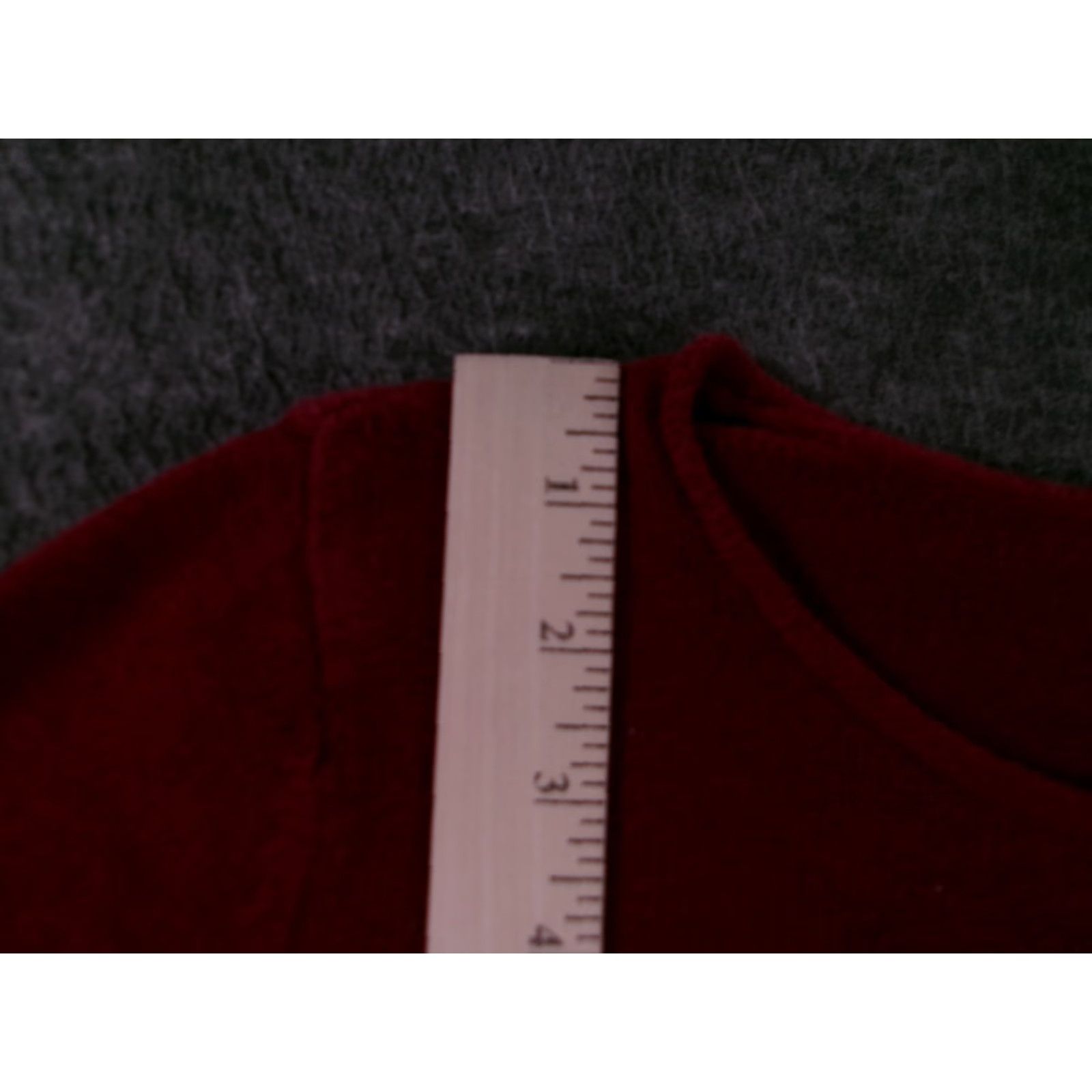 Old Navy VINTAGE Old Navy Sweater Women S Red Solid Knit Round Neck Pullover 90s Preppy Office Casual Knitwear - Womens Size Small Red Size S / US 4 / IT 40 - 4 Thumbnail