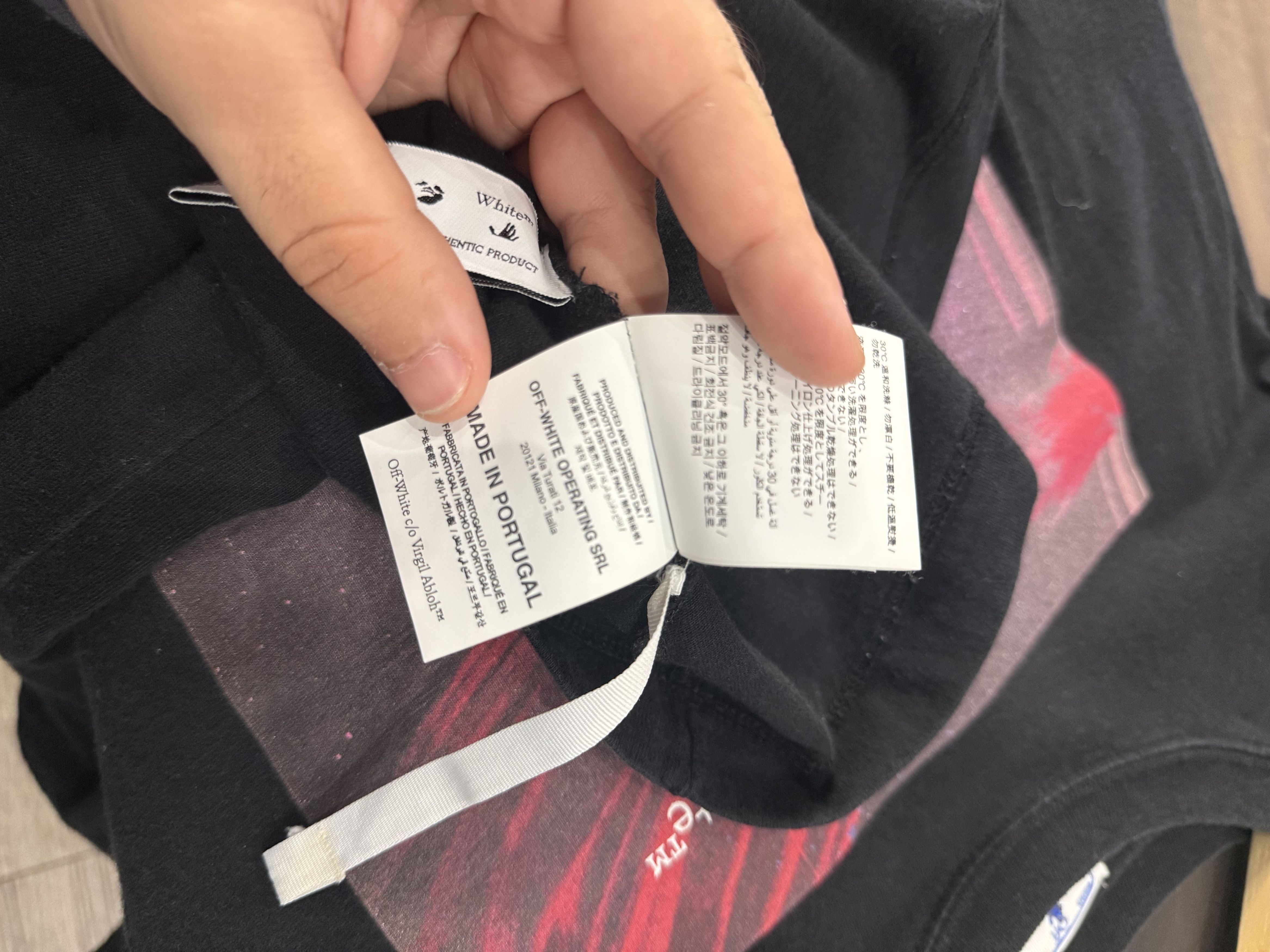 Off-White Off-White Cervaggio Splatter Tee Size US XL / EU 56 / 4 - 6 Thumbnail