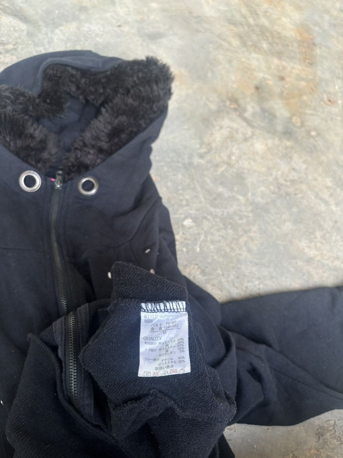 Hysteric Glamour Y2k Fur Hoodie Dig Dep Ifsixwasnine Lgb punk Style Size US M / EU 48-50 / 2 - 9 Thumbnail