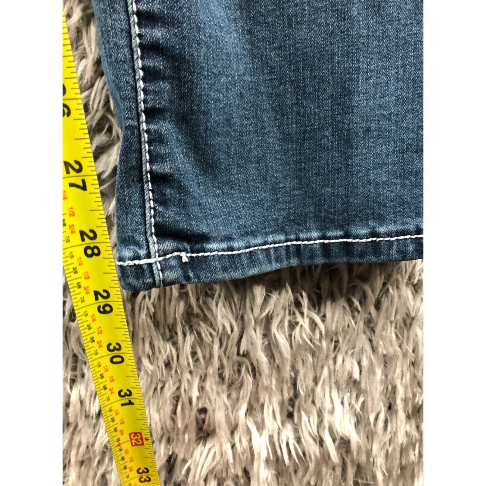 Vintage Earl Jeans Straight 6 Womens Regular Medium Blue Denim 5-Pocket Zipper Button Earl Jean Model Womens Male? Size 28" / US 6 / IT 42 - 3 Thumbnail