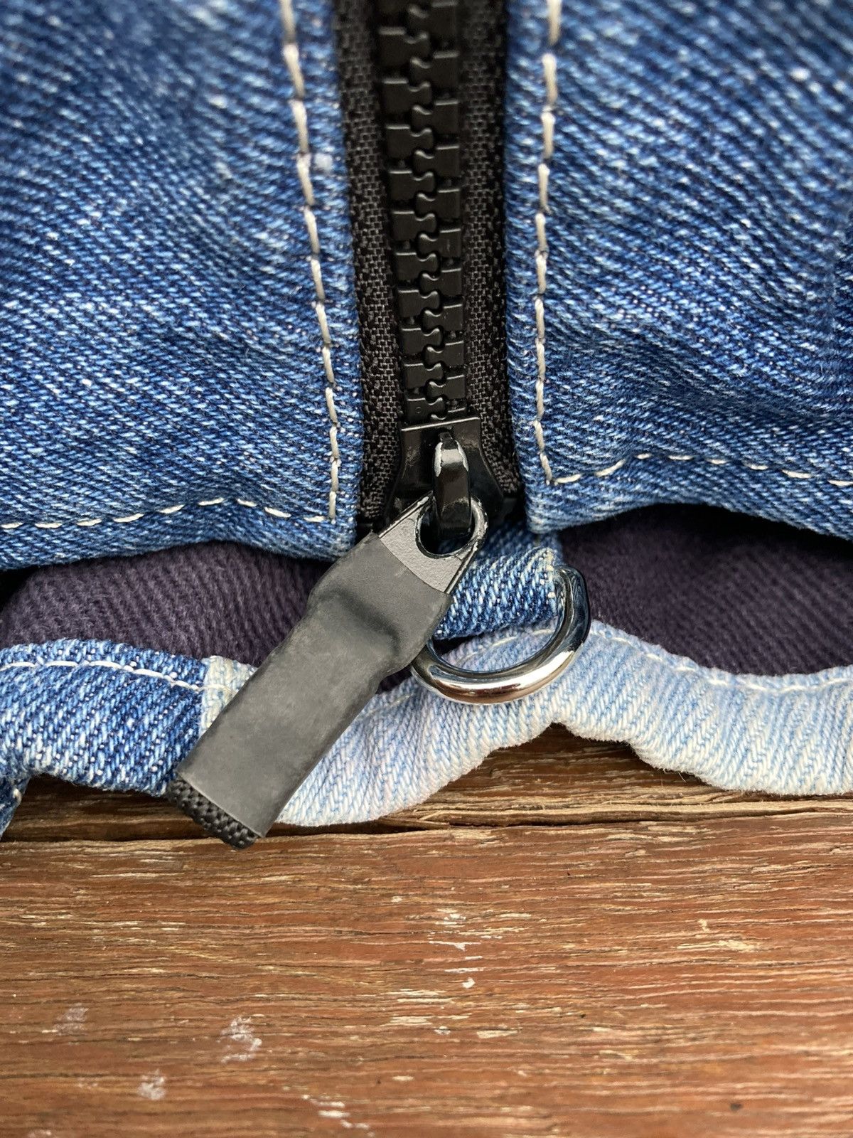 Designer × Vintage The Tote Bag Denim Jeans Material Size ONE SIZE - 12 Thumbnail
