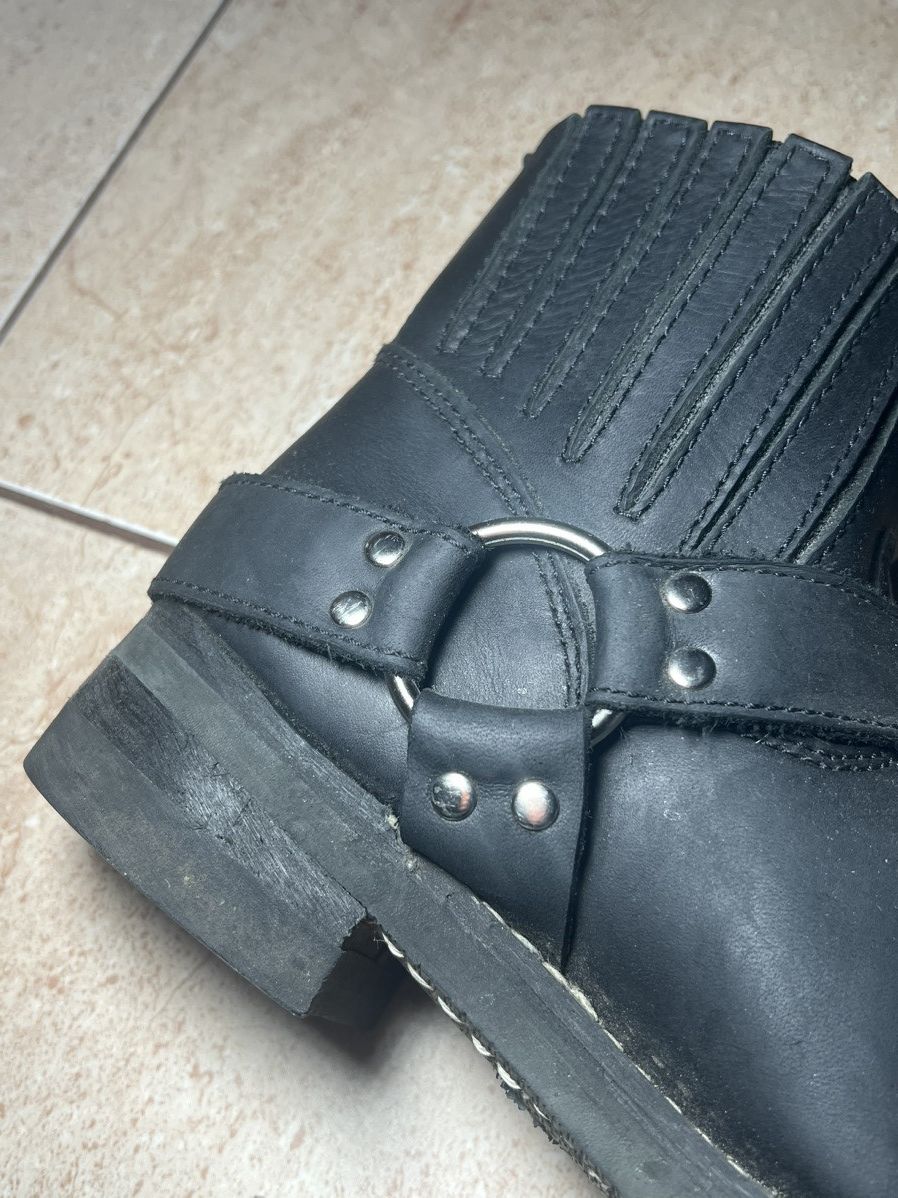Leather Vintage leather boots speedware Hein Gericke moto Size US 6 / EU 39 - 11 Thumbnail