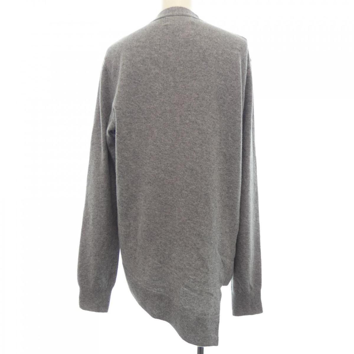 Comme des Garcons SHIRT Sweater Cardigan Button Up Plain Uneven Hem Gray Size US M / EU 48-50 / 2 - 2 Thumbnail
