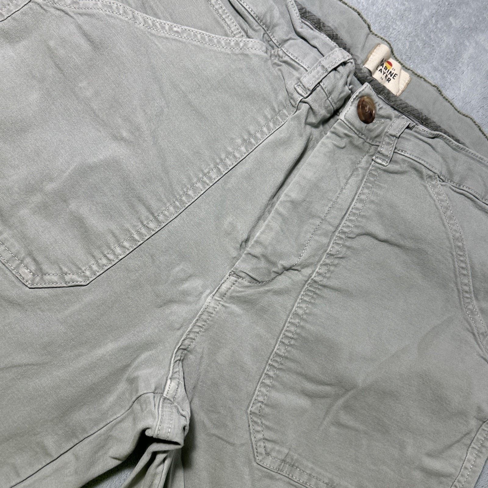 Marine Layer Marine Layer Straight Leg Pants 34x32 Hamilton Double Knee Size US 34 / EU 50 - 11 Thumbnail