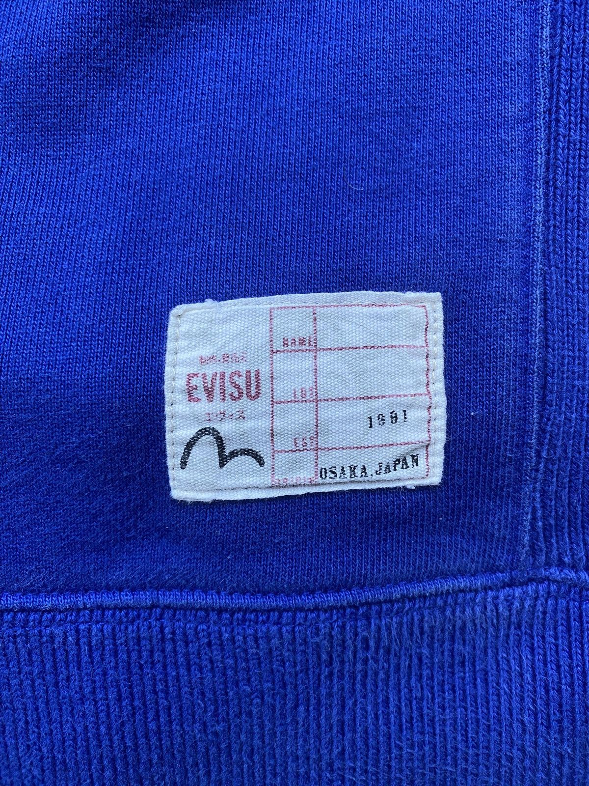 Evisu Evisu Marble Blue Vintage Sweater Size US S / EU 44-46 / 1 - 4 Thumbnail