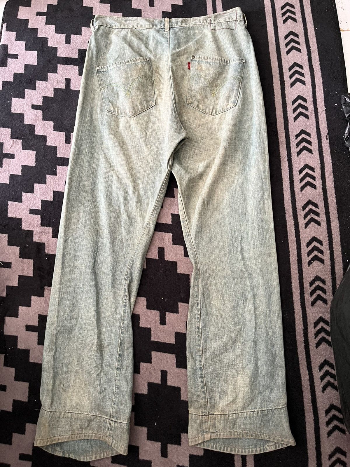 Levi's Vintage Levis engineered mudwash denim Size US 33 - 2 Thumbnail
