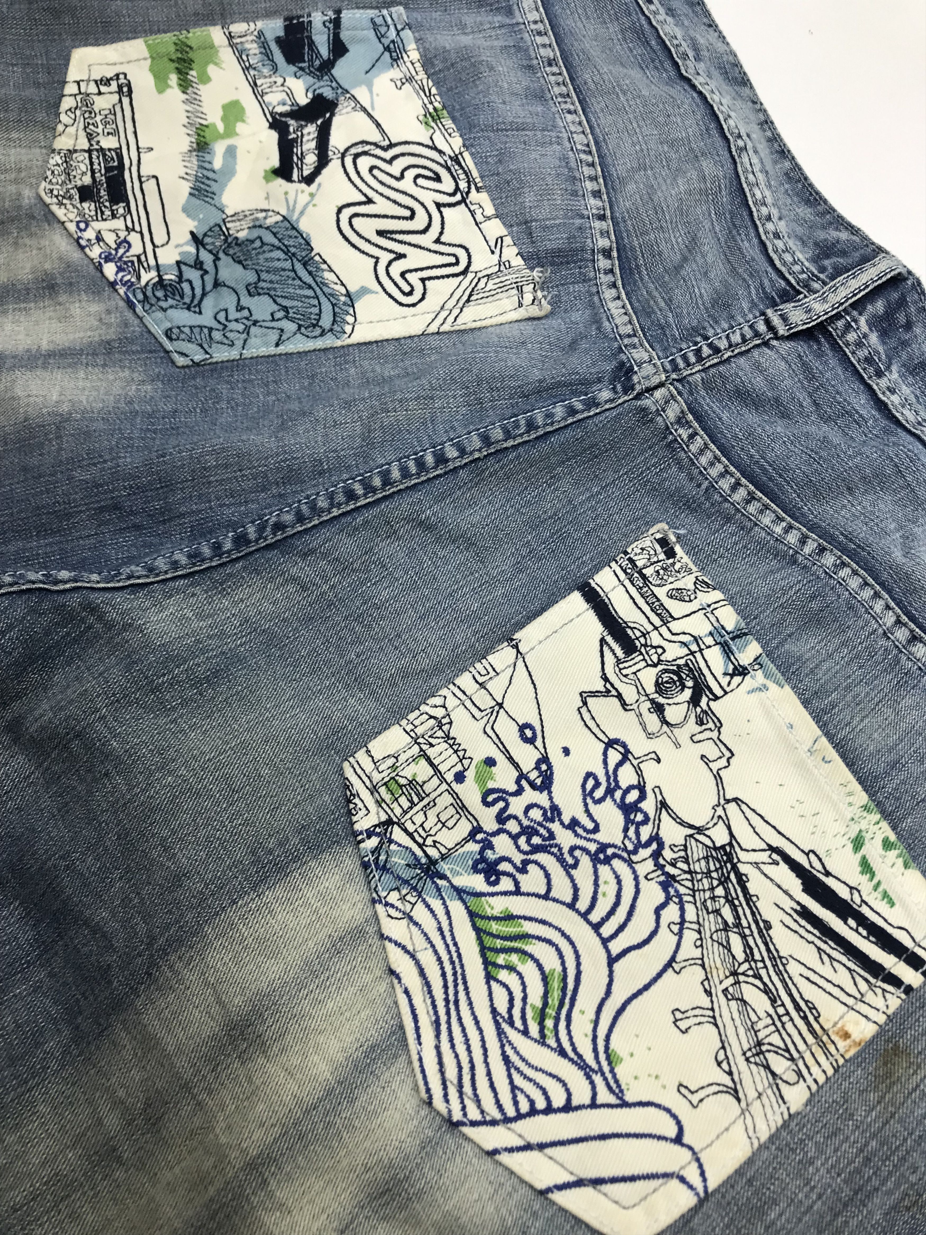 Ecko Unltd. Vintage Y2K Ecko UNLTD Baggy Jeans Size US 38 / EU 54 - 11 Thumbnail