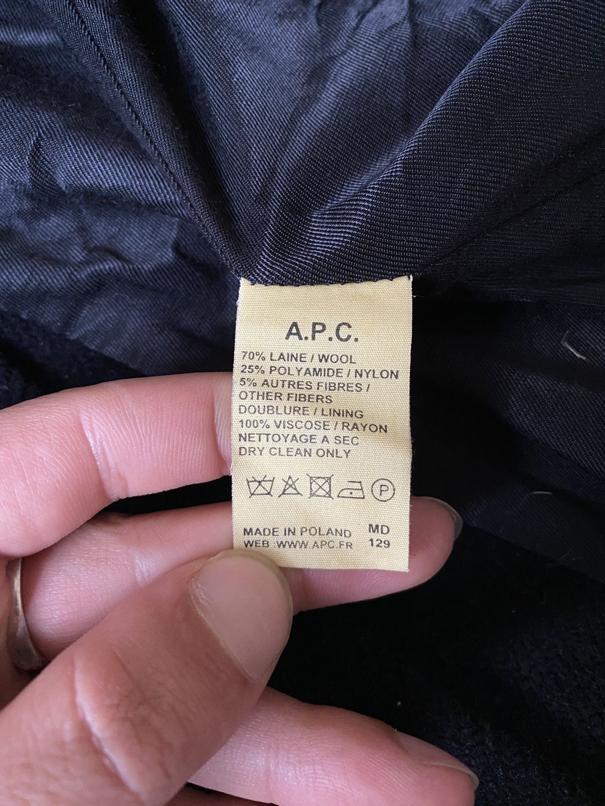 A.P.C. A.P.C. Wool coat Size US S / EU 44-46 / 1 - 7 Thumbnail
