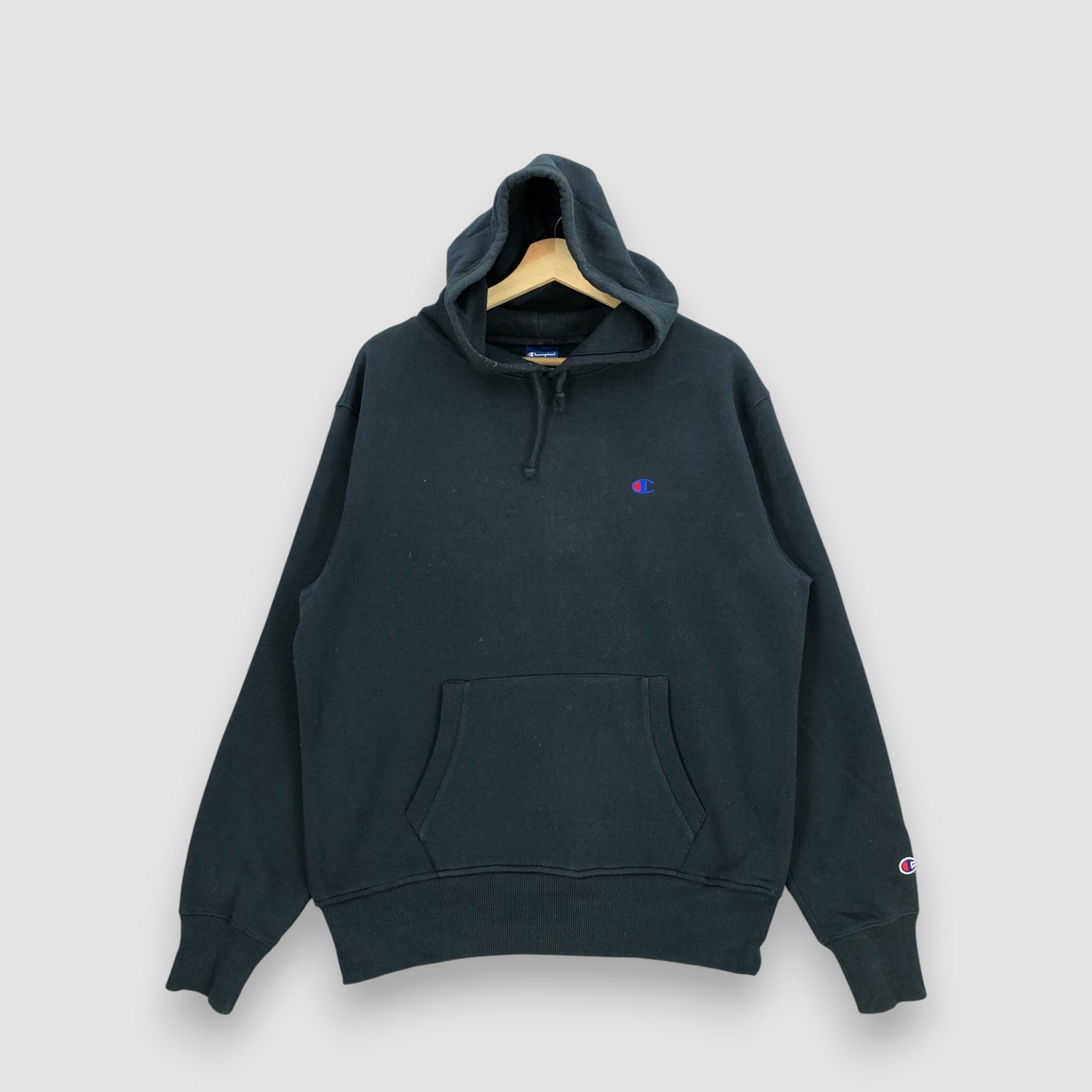 Champion Vintage Champion Sweatshirt Hoodies Champion Sweater Hooded Size US L / EU 52-54 / 3 - 2 Thumbnail