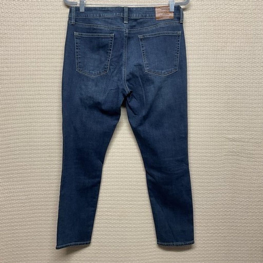 Lucky Brand Lucky Brand Lolita Dark Wash Stretch Crop Jeans Women 10/30 Size 32" / US 10 / IT 46 - 9 Thumbnail