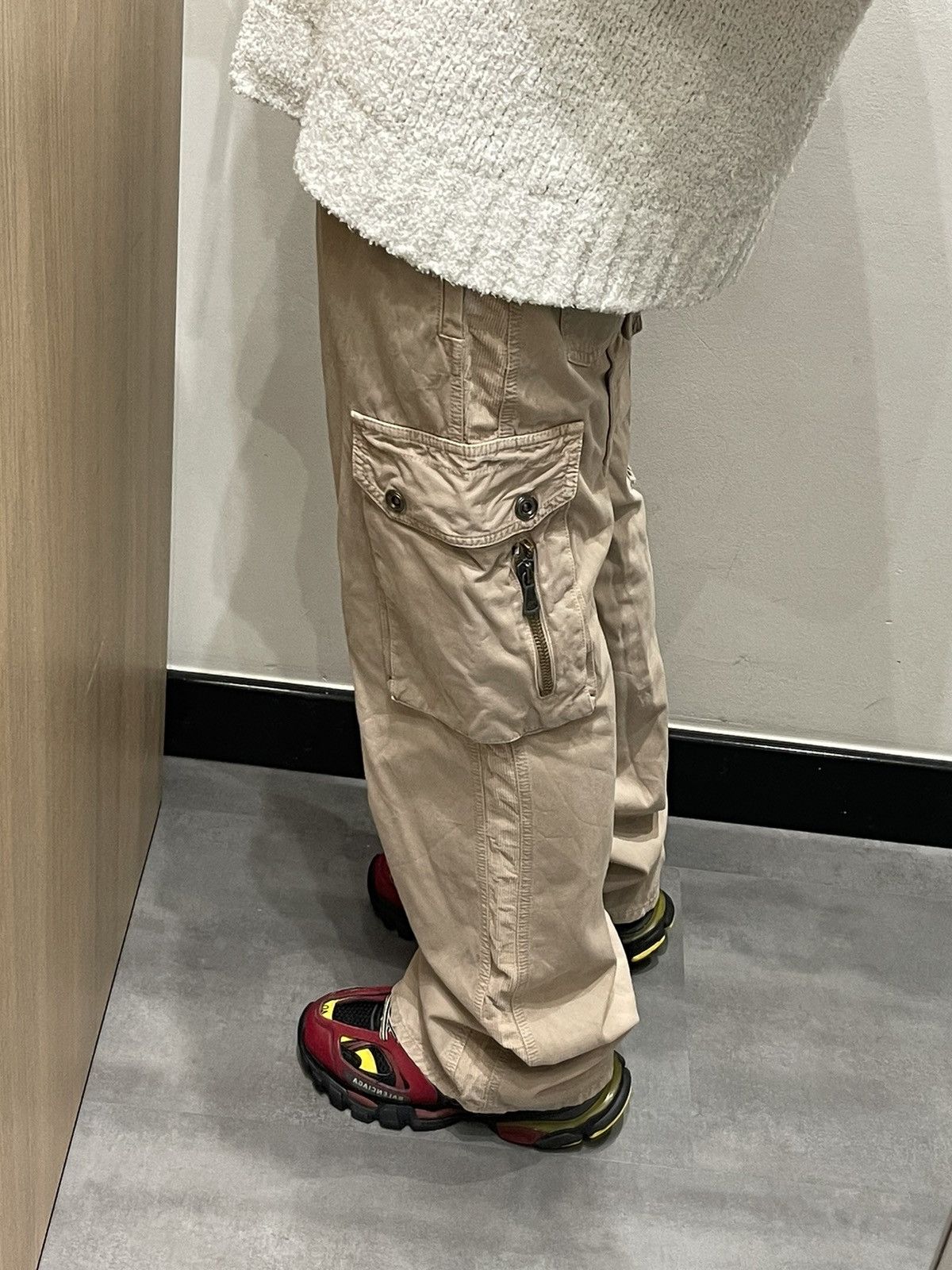 Dolce & Gabbana AW03 Archive Dolce & Gabbana Cargo Beige Pants Size US 34 / EU 50 - 7 Thumbnail