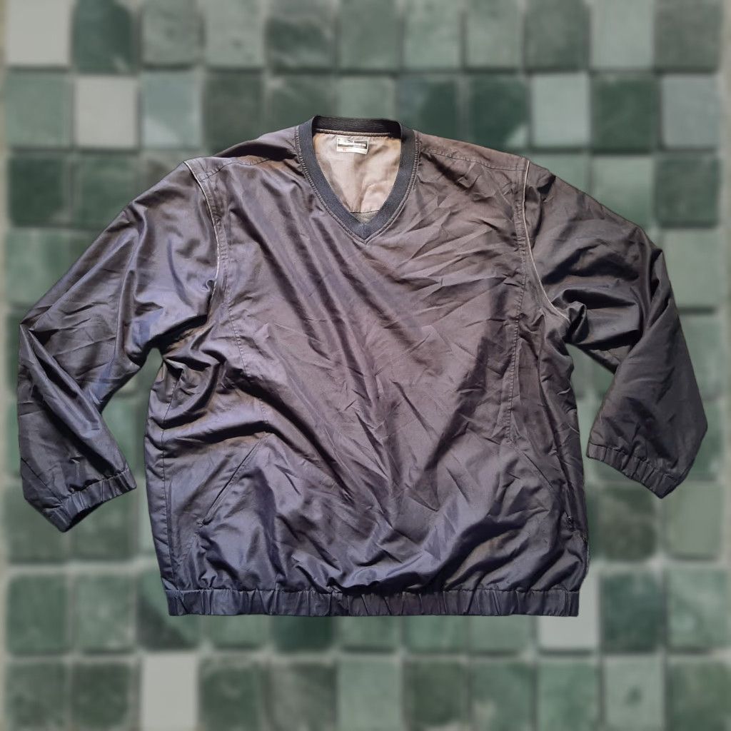 Vintage Grand Slam Men’s Jacket Windbreaker Blue XXL Regular Size Sport Golf Casual Carry Over Sleeves Pull over Zippered Size US XXL / EU 58 / 5 - 1 Thumbnail