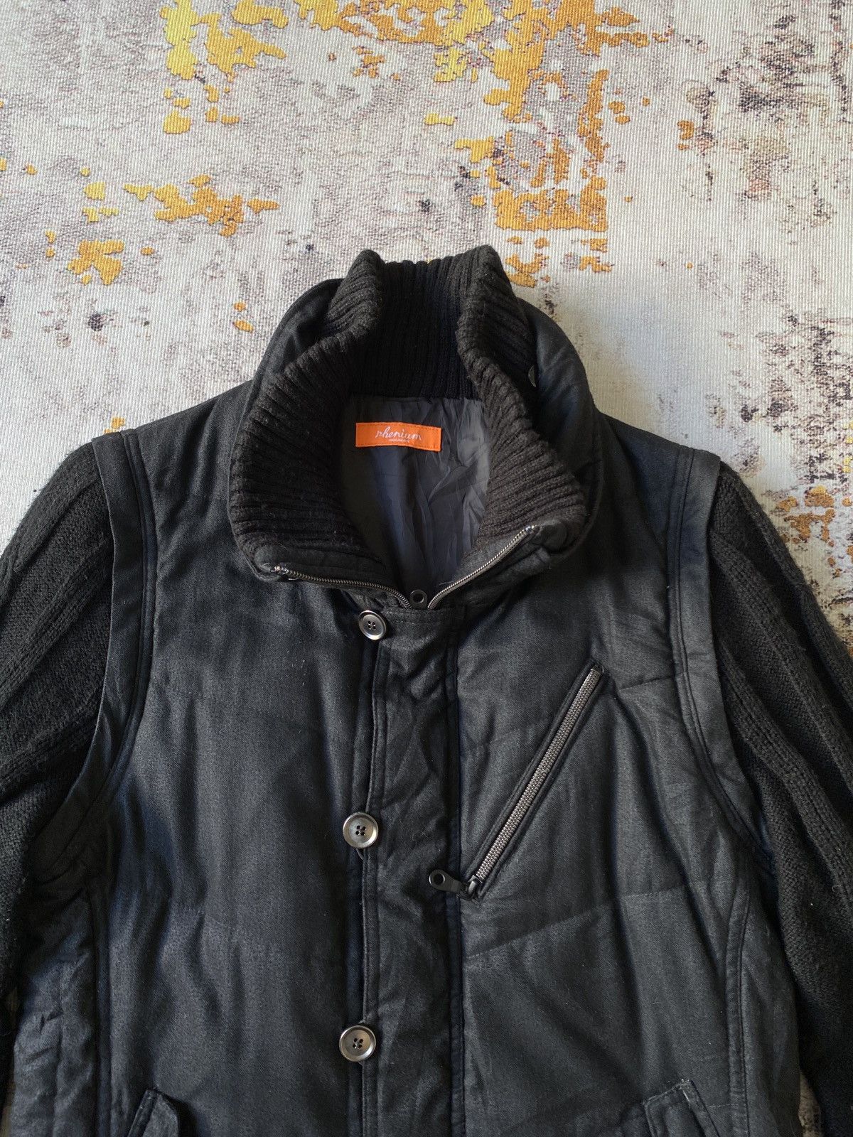 14th Addiction Phenium Hideaways Two Way Jacket Sleeve Knit Design Size US M / EU 48-50 / 2 - 7 Thumbnail