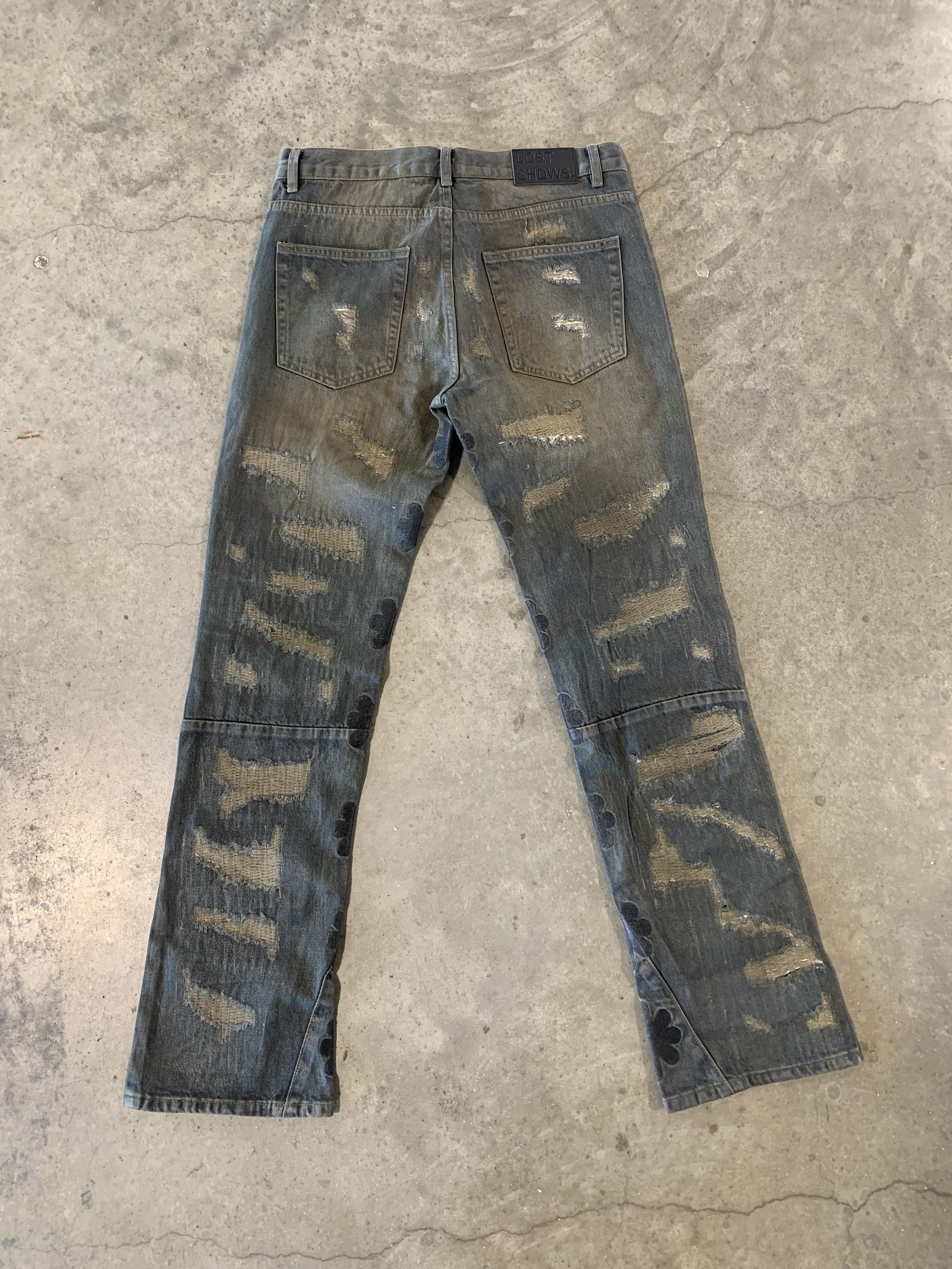 LOSTSHDWS Lostshdws Dstry Denim Size US 32 / EU 48 - 4 Thumbnail