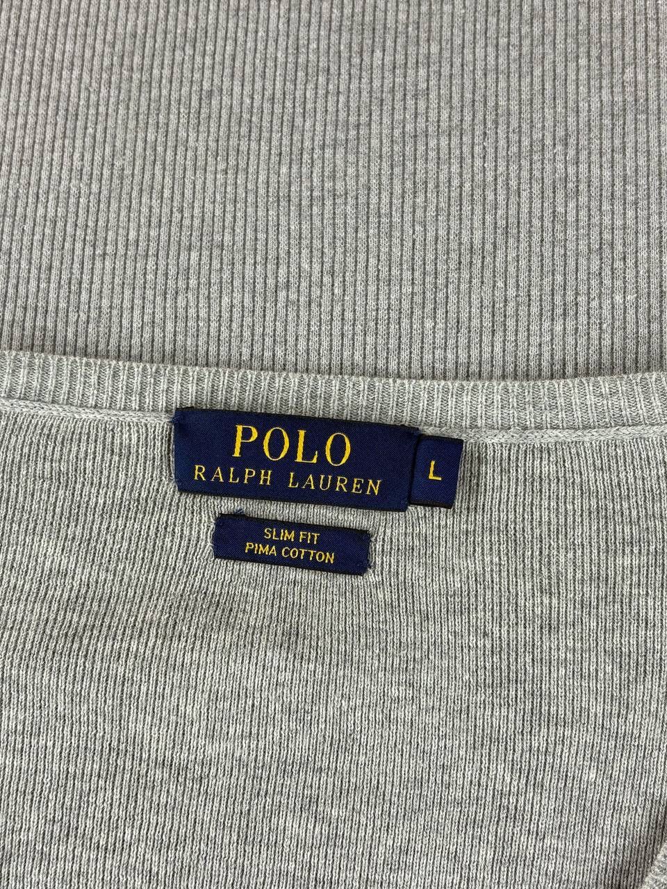 Polo Ralph Lauren Polo Ralph Lauren light knit grey sweater L Size US L / EU 52-54 / 3 - 2 Thumbnail