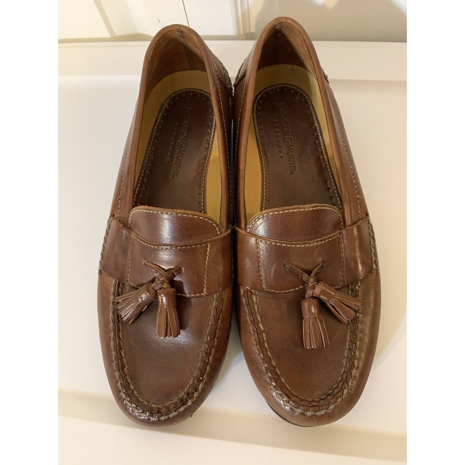 Johnston & Murphy Johnston & Murphy Passport Tasselled Slip On Loafers Shoes M Size US 9 / EU 42 - 5 Thumbnail