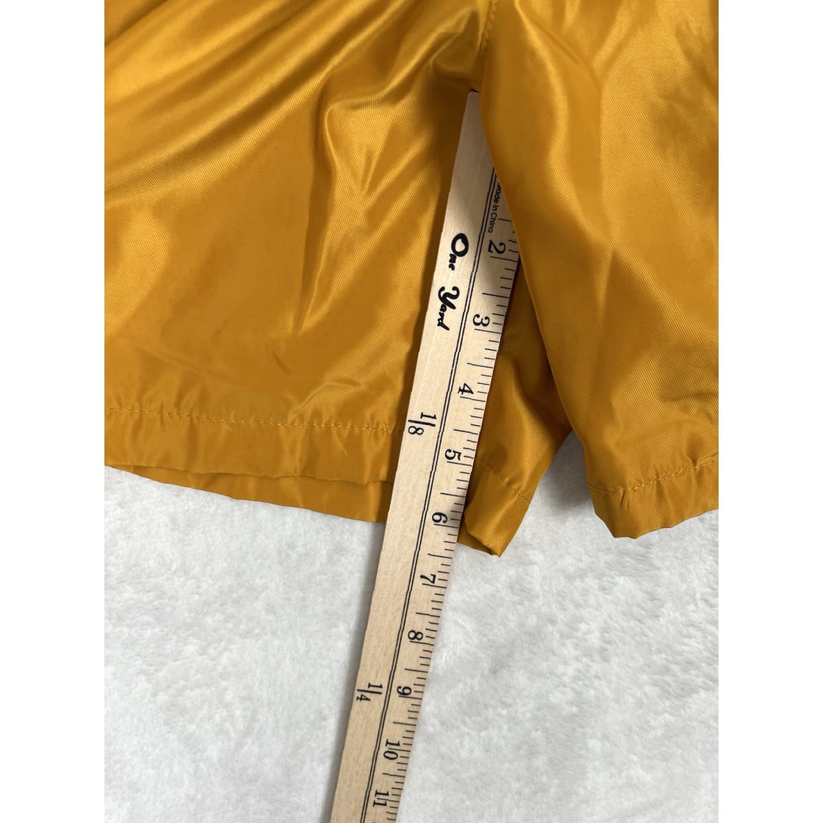 Palace Maison Article Show Palace Athletic Yellow Shorts XL Men Yellow Athletic 90s Beach Outdoor Casual Solid Pattern Size US 36 / EU 52 - 3 Thumbnail
