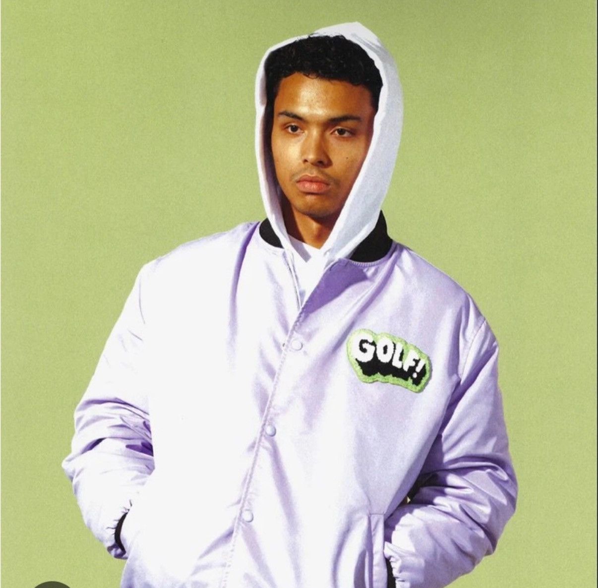 Golf Wang Golf Wang Wham Purple Bomber Jacket Size US XL / EU 56 / 4 - 1 Thumbnail