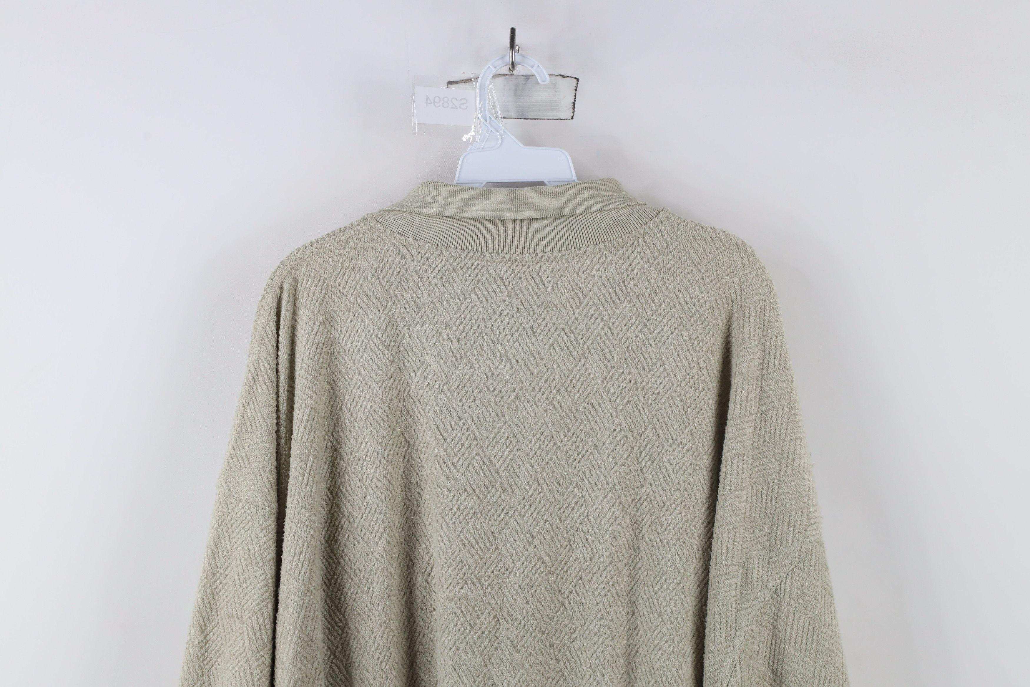 Vintage Vintage 90s Streetwear Terry Cloth Pullover Polo Shirt Size US XXL / EU 58 / 5 - 9 Thumbnail