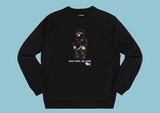 Fuck The Population FTP Crewneck Hooded Bear Size US M / EU 48-50 / 2 - 1 Thumbnail