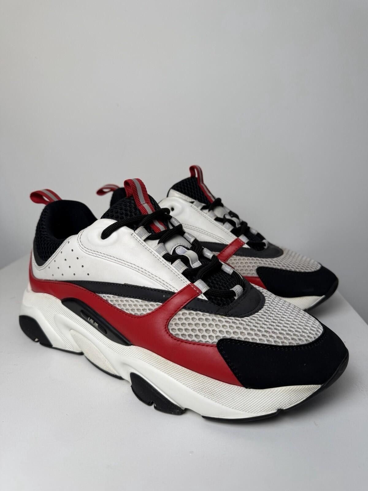 Dior LAST DROP: Dior B22 Red Black Sneakers | Grailed
