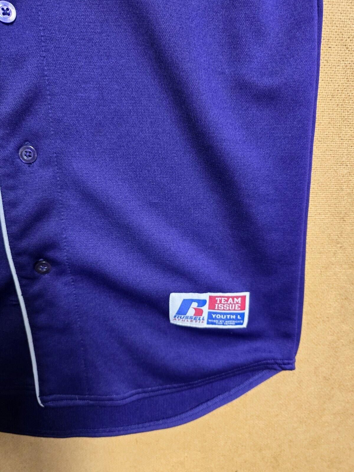Russell Athletic Vintage LSU Tigers Jersey Authentic Team Issue Youth L Size US L / EU 52-54 / 3 - 3 Thumbnail