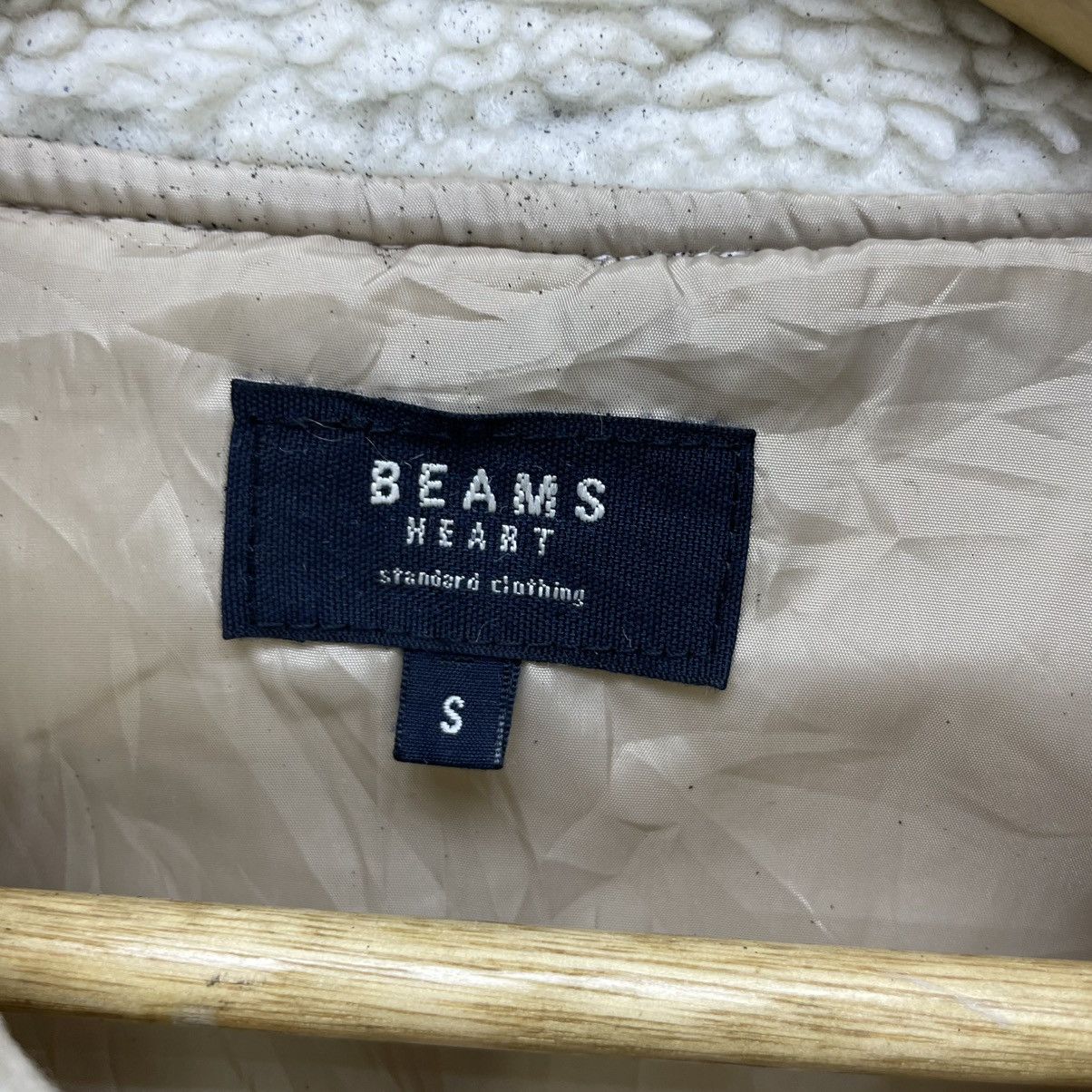 45rpm × Beams Plus × Japanese Brand Vintage Beams Heart Deep Pile Jacket Sleeveless Size US S / EU 44-46 / 1 - 4 Thumbnail