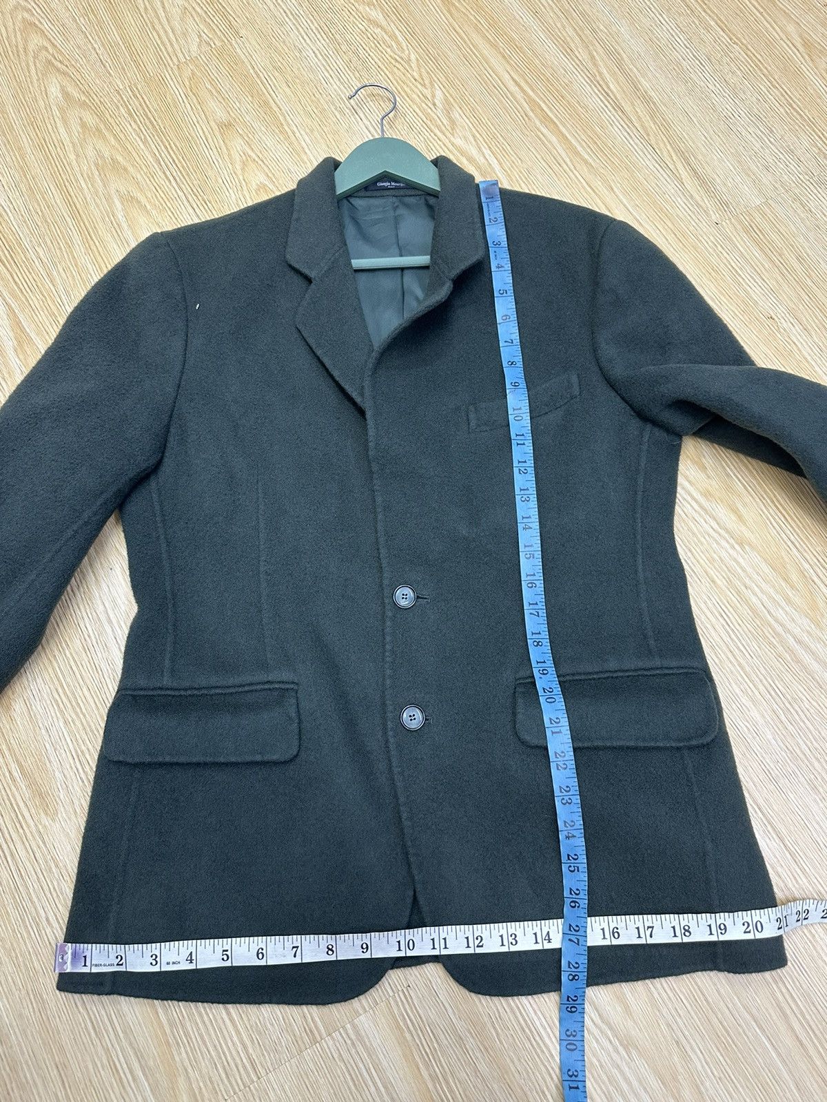 Designer Giorgio Maurijio Italy Wool Blazer Jacket MJ97 Size 36S - 6 Thumbnail