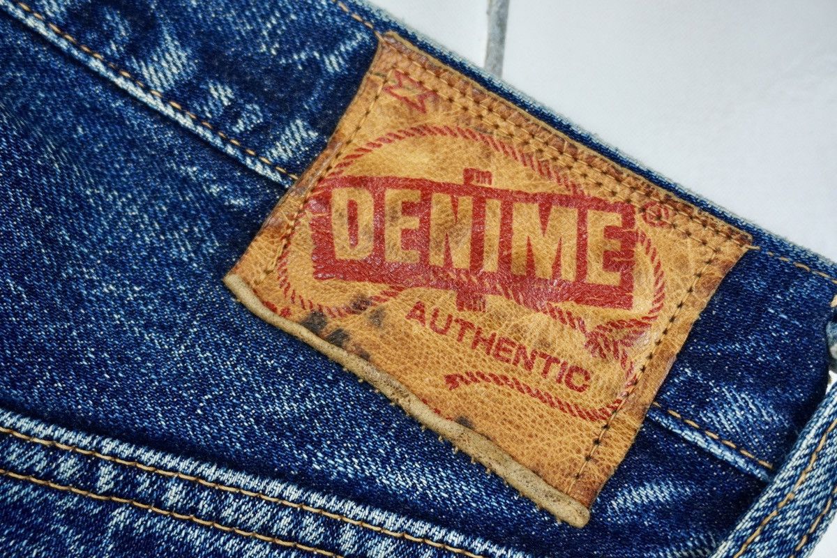 Denime × Japanese Brand × Vintage Vintage DENIME selvedge distressed jeans japanese brand Size US 30 / EU 46 - 10 Thumbnail