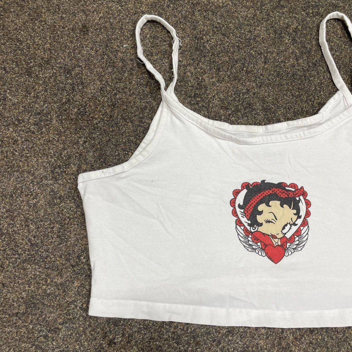 Vintage Vintage Y2K Betty Boop Crop Camisole Coquette Graphic Punk S Size S / US 4 / IT 40 - 2 Thumbnail