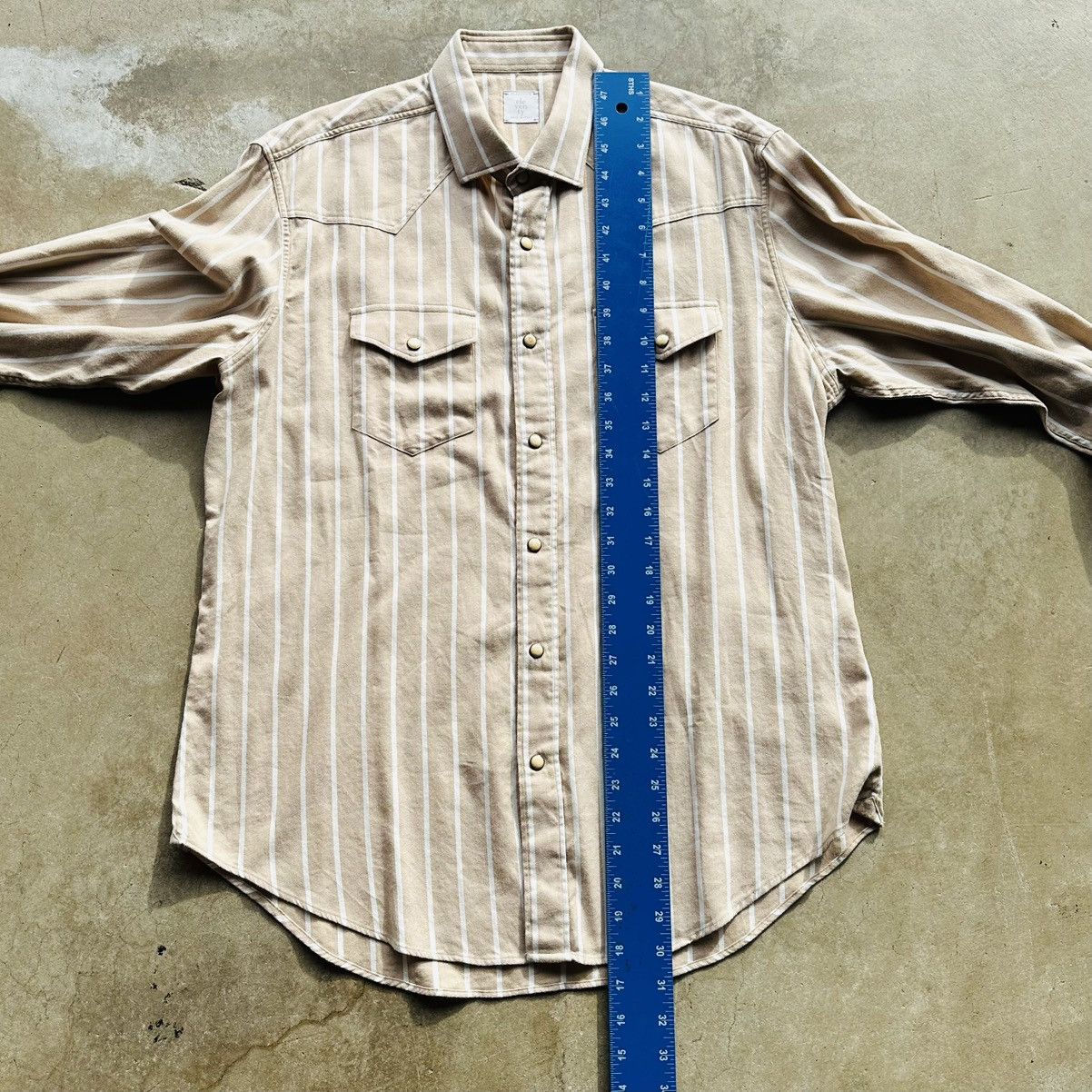 Eleventy Eleventy Platinum Shirt Western Pearl Snap Men Size Large Size US L / EU 52-54 / 3 - 7 Thumbnail