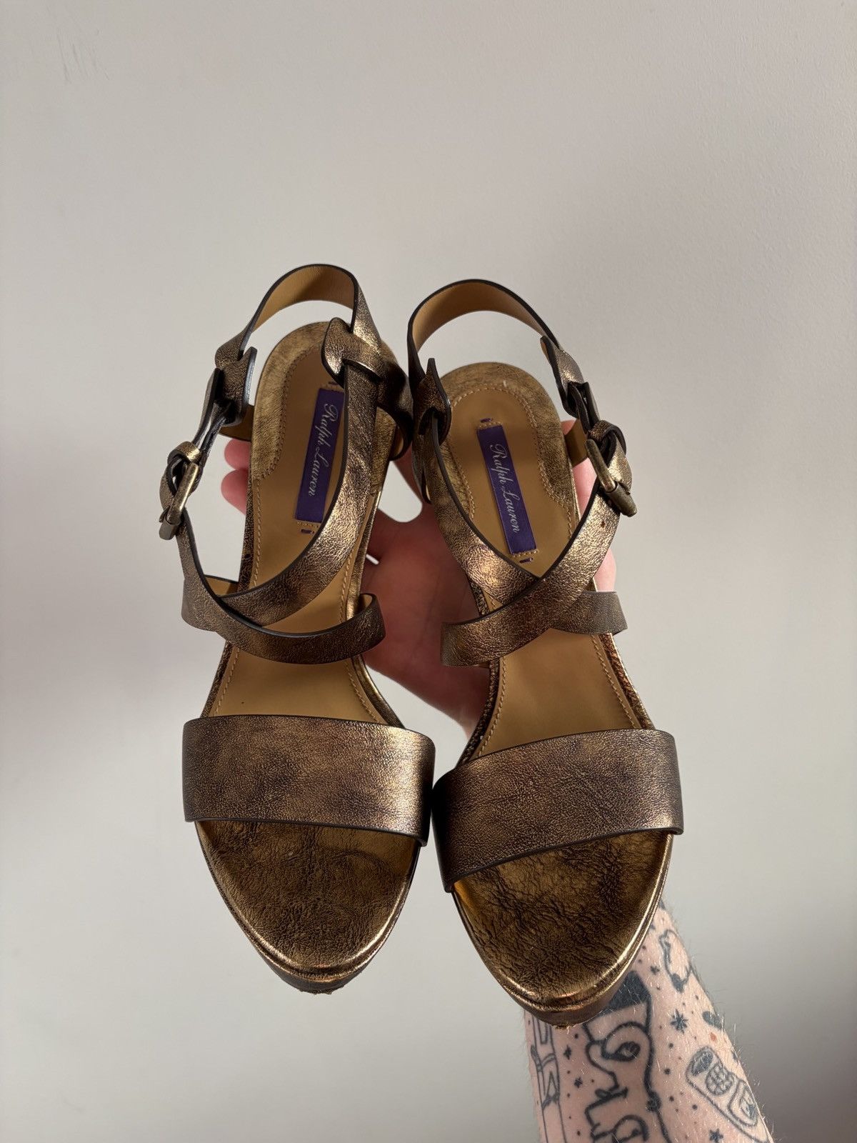 Ralph Lauren Purple Label Runway 2015 Platform Heels