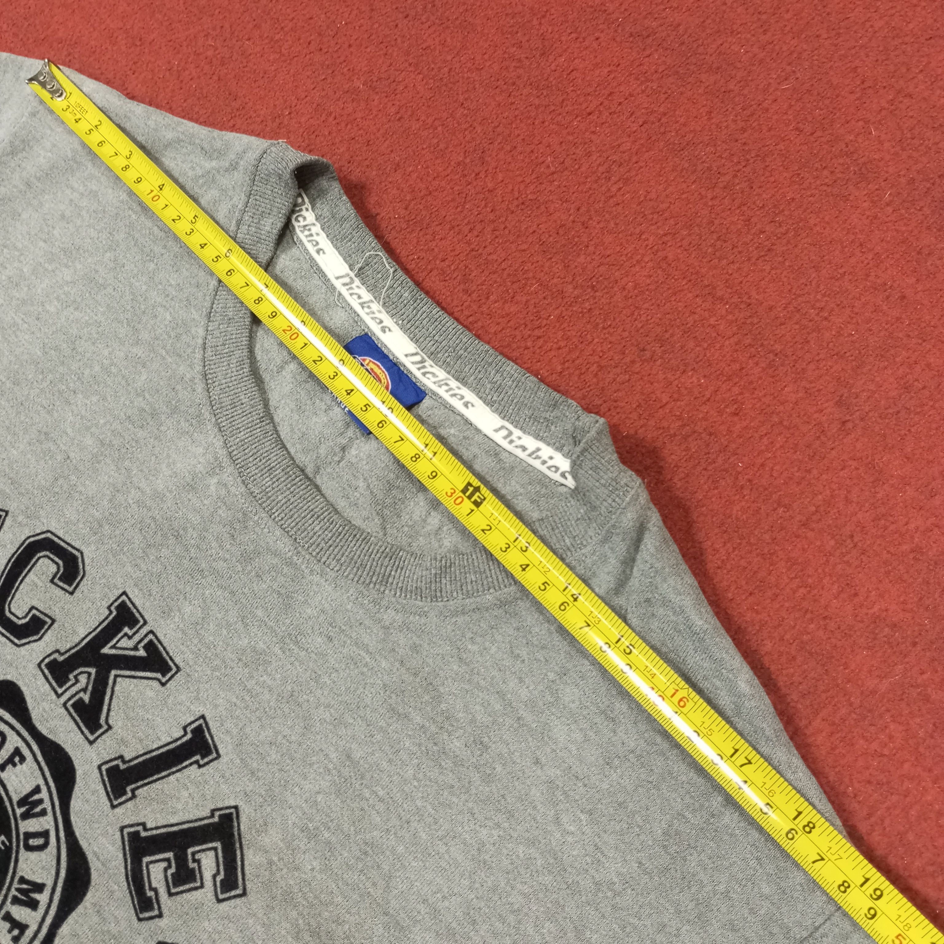 Dickies × Vintage Dickies Logo Spellout Design Sweatshirt Size US L / EU 52-54 / 3 - 9 Thumbnail
