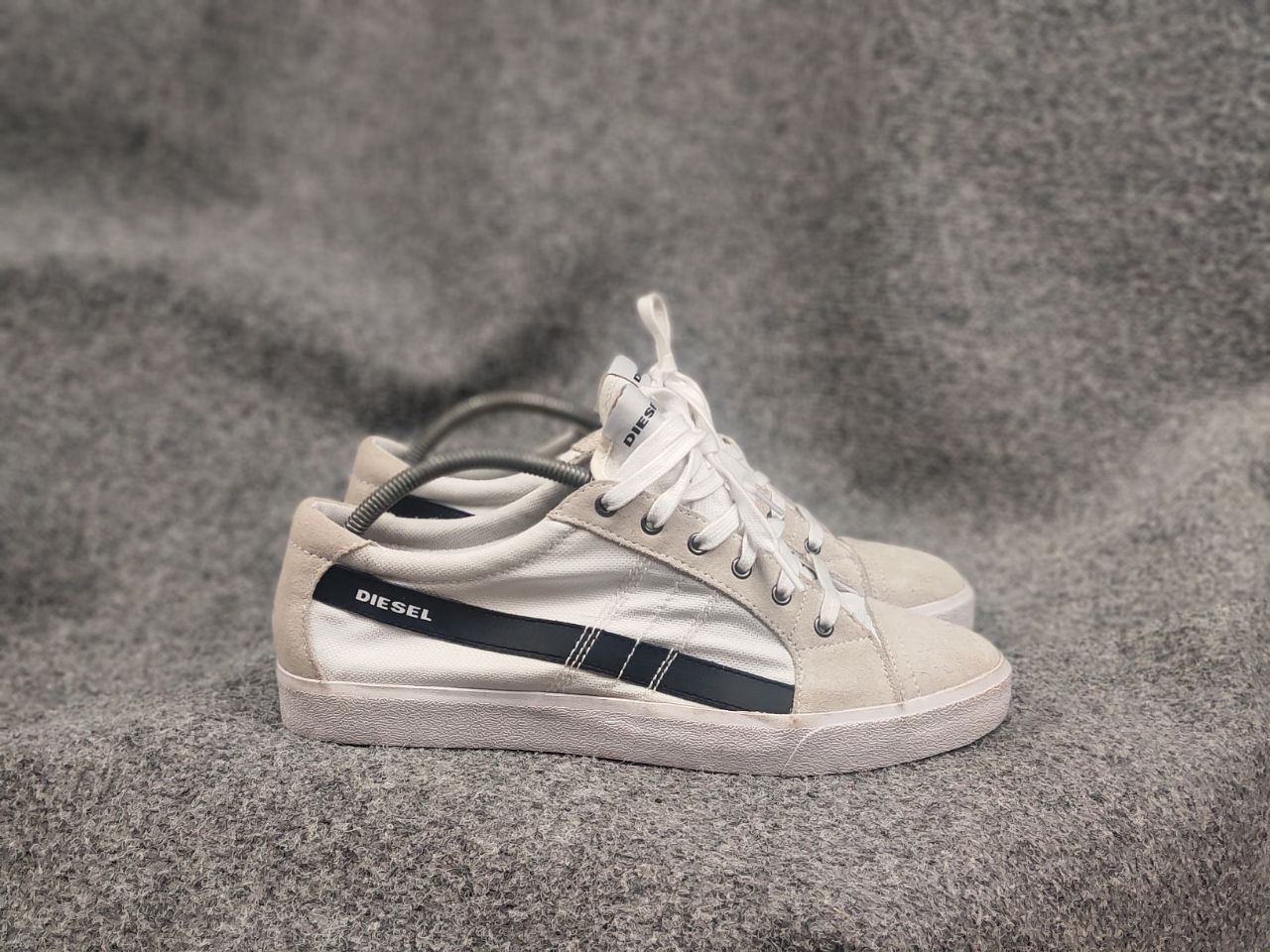 Diesel × Vintage Vintage Y2K Diesel Leather Low Top Sneakers Shoes