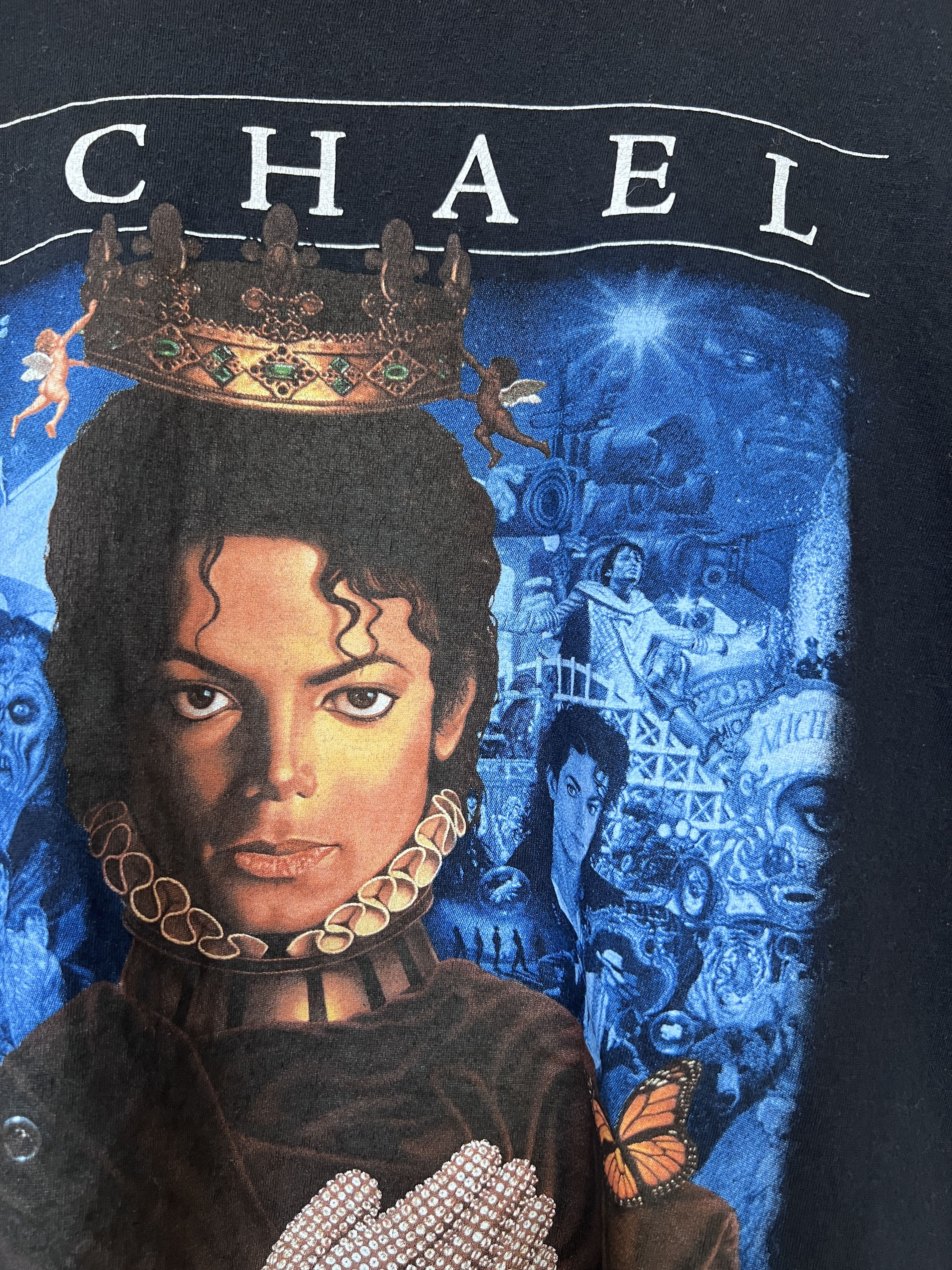 Band Tees × Vintage Vintage 2010 Michael Jackson Rock T-shirt Size US L / EU 52-54 / 3 - 5 Thumbnail