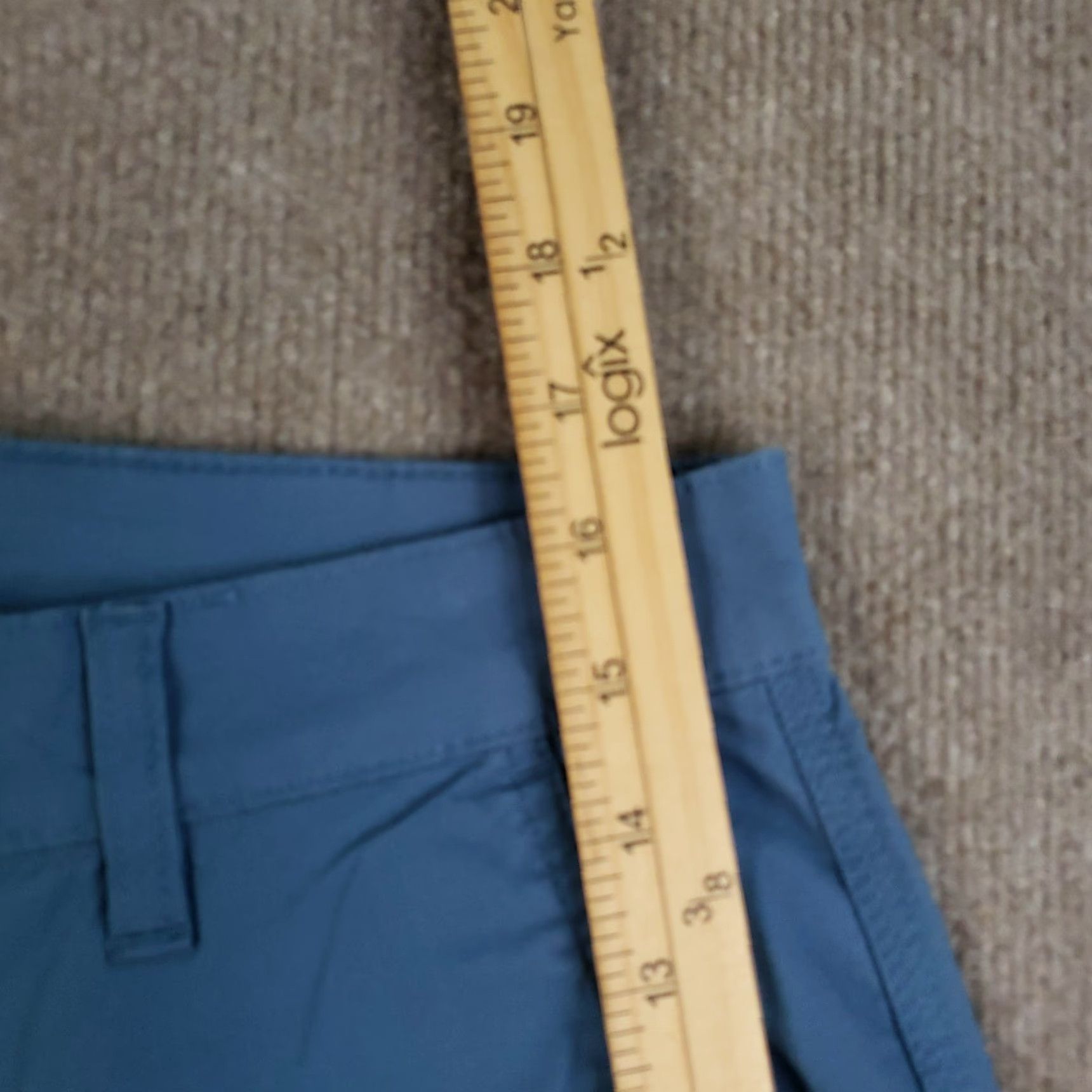 Mountain Khakis VINTAGE Mountain Khakis Shorts Mens Size 30 Blue Stretch Poplin Classic Fit Lightweight Size US 30 / EU 46 - 5 Thumbnail