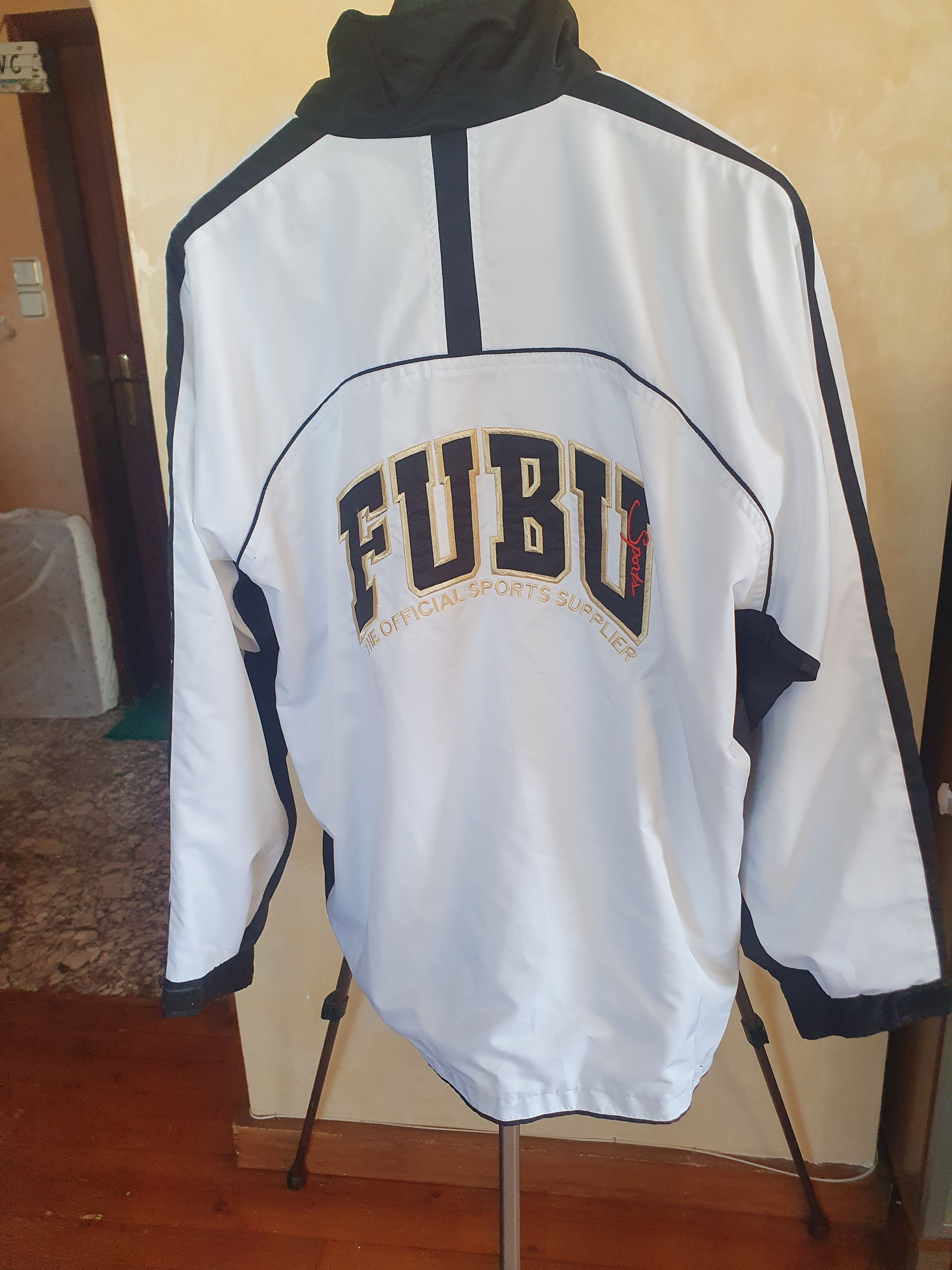 Fubu × Vintage Fubu Collection Vintage Windbreaker Y2K Jacket sz XL Size US XL / EU 56 / 4 - 7 Thumbnail