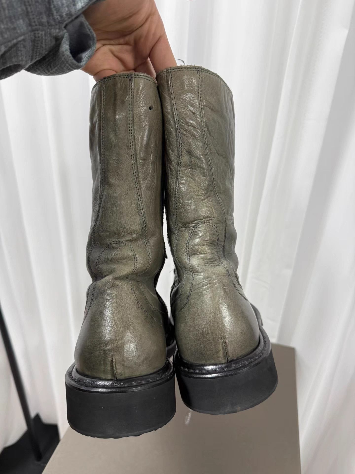 Rick Owens Rick Owens Combat Boots K20 Size US 8 / EU 41 - 4 Thumbnail