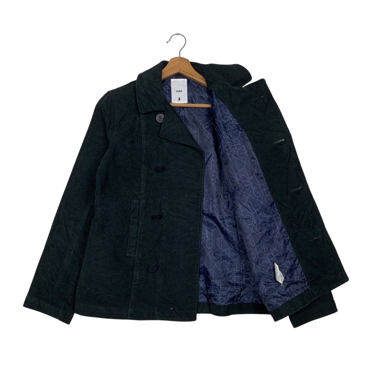 X-Girl X-girl Double Breasted Black Jacket Size M / US 6-8 / IT 42-44 - 9 Thumbnail