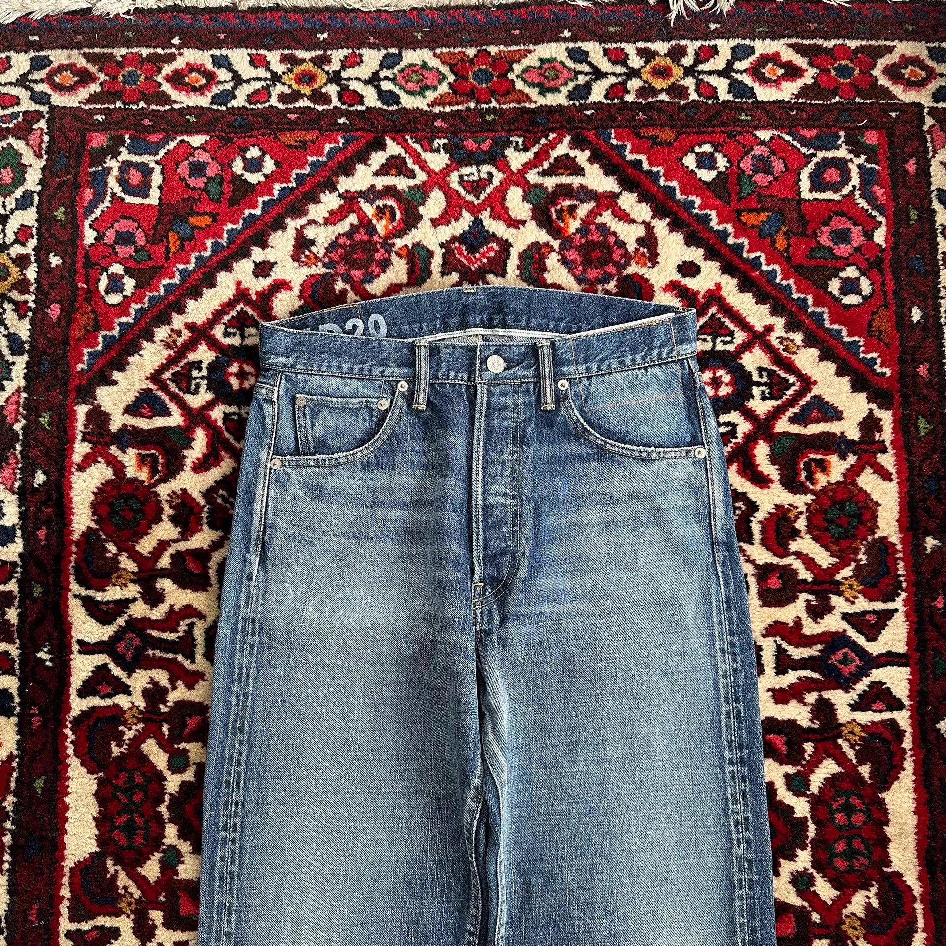 Visvim visvim 01.2D20 washed denim jeans w32l30 99 new Size US 32 / EU 48 - 3 Thumbnail