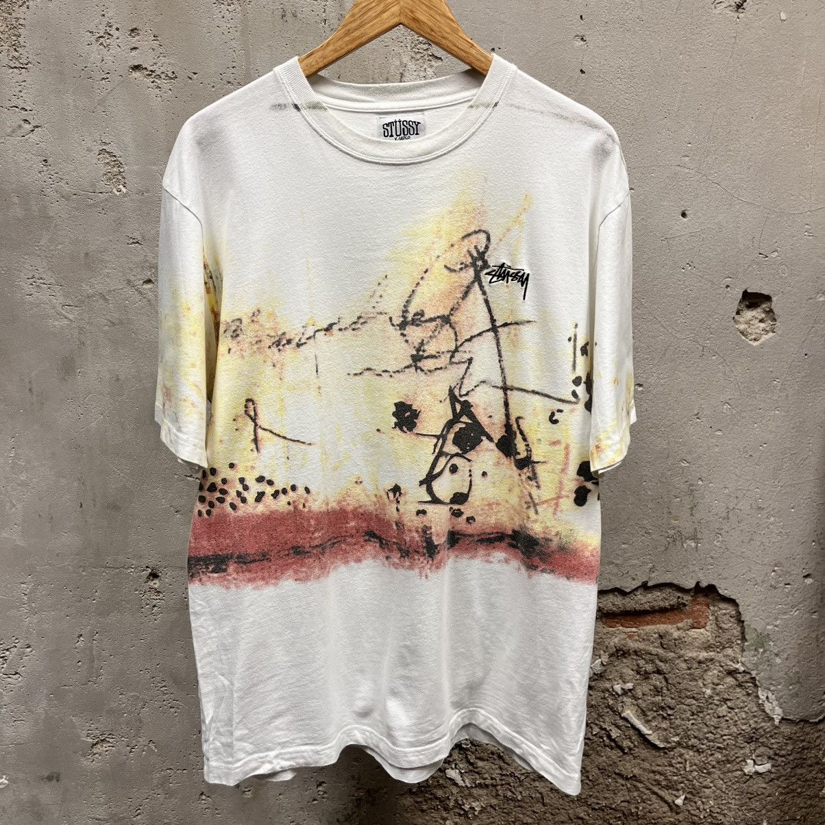 Stussy Stussy Y2K 2007 Szn Wrap Logo Skater Streetwear T-Shirt XL Size US XL / EU 56 / 4 - 1 Thumbnail