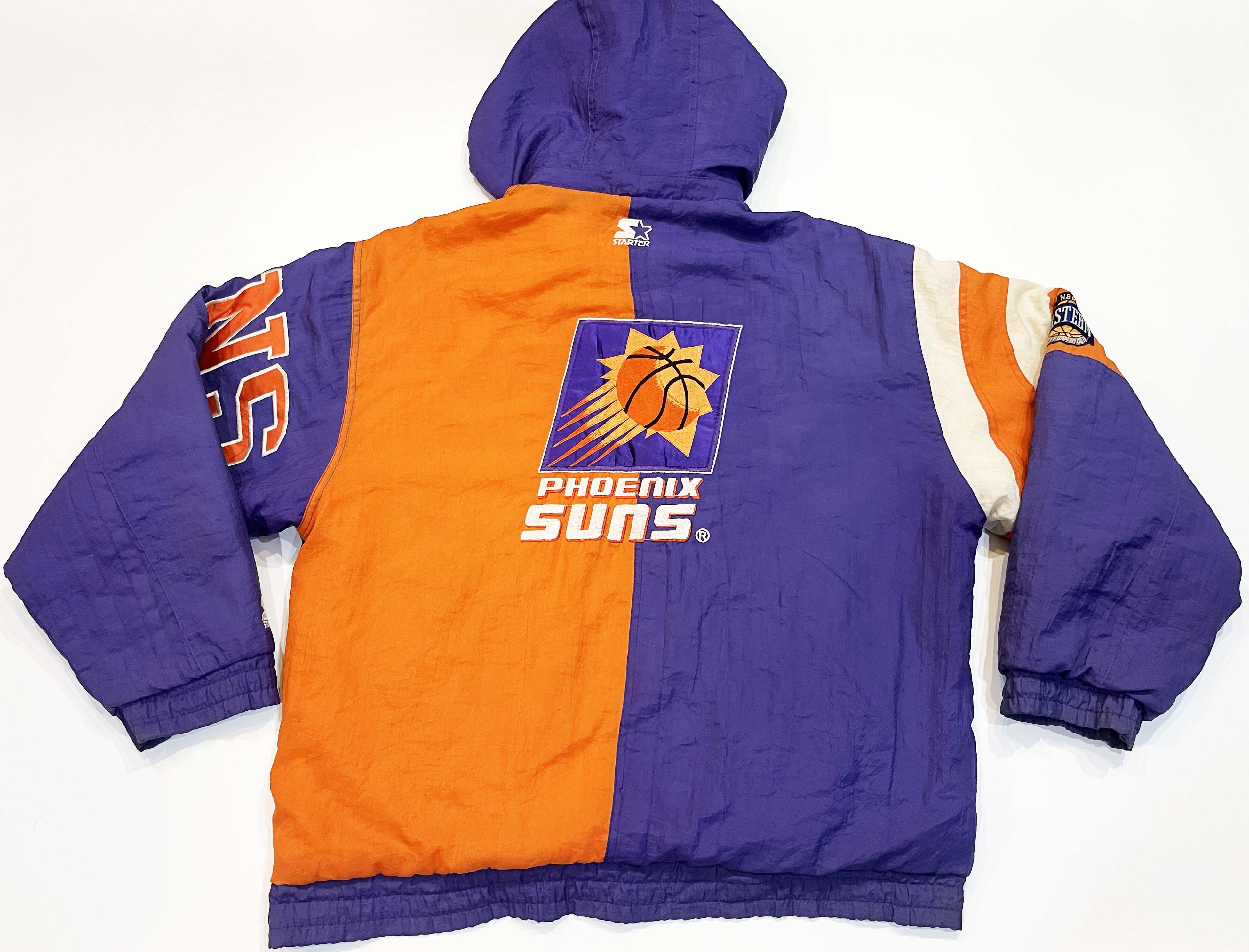 NBA × Starter × Vintage Vintage Starter NBA Phoenix Suns Hoodie Full Zip Jacket Size US L / EU 52-54 / 3 - 6 Thumbnail