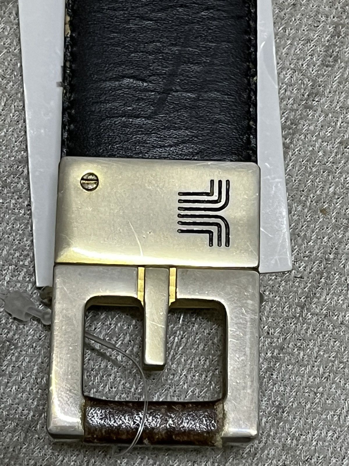 Lanvin Vintage 80s lanvin riversible leather belt Size ONE SIZE - 5 Thumbnail