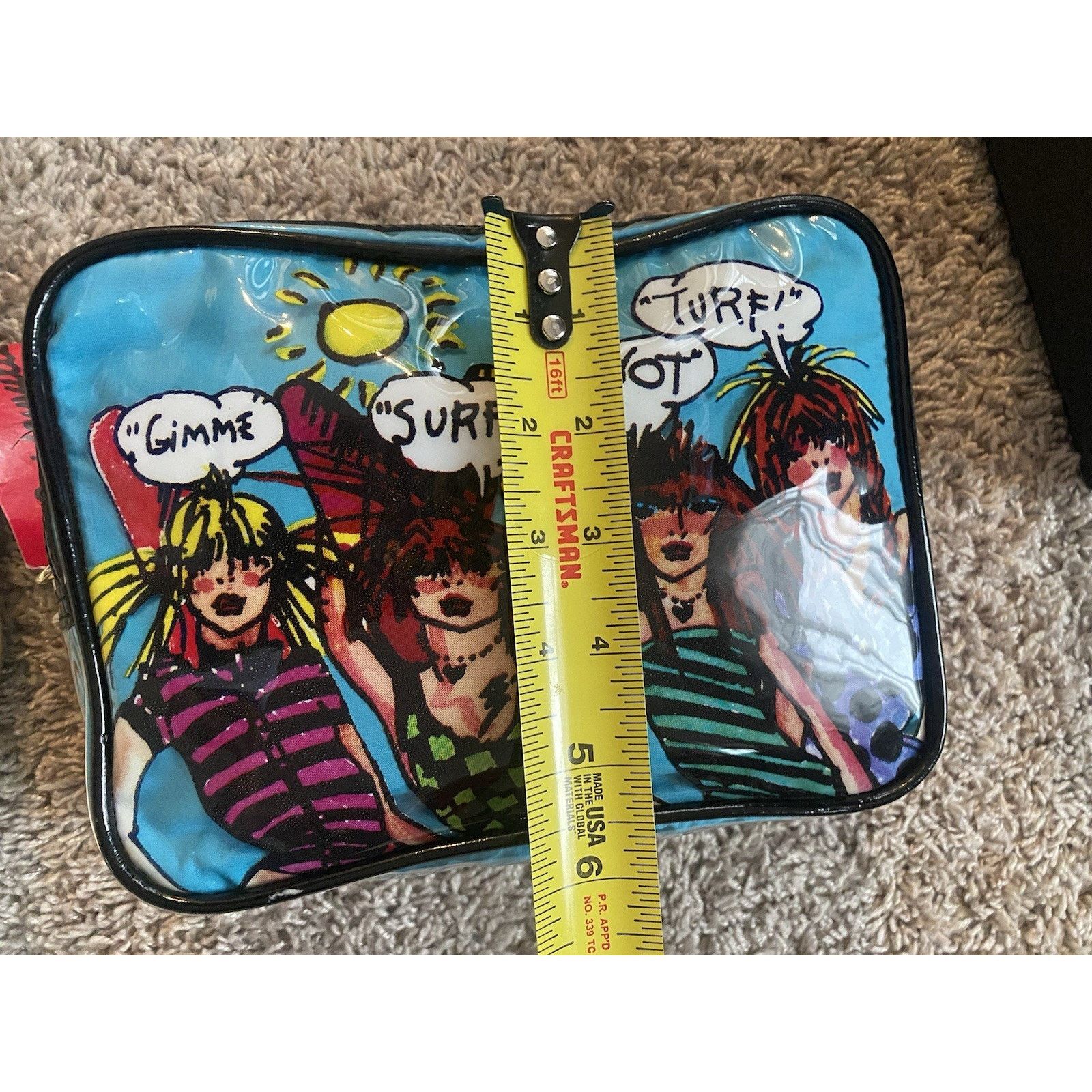 Betsey Johnson Betsyville By Betsy Johnson Makeup Bag, Y2K Size ONE SIZE - 13 Thumbnail