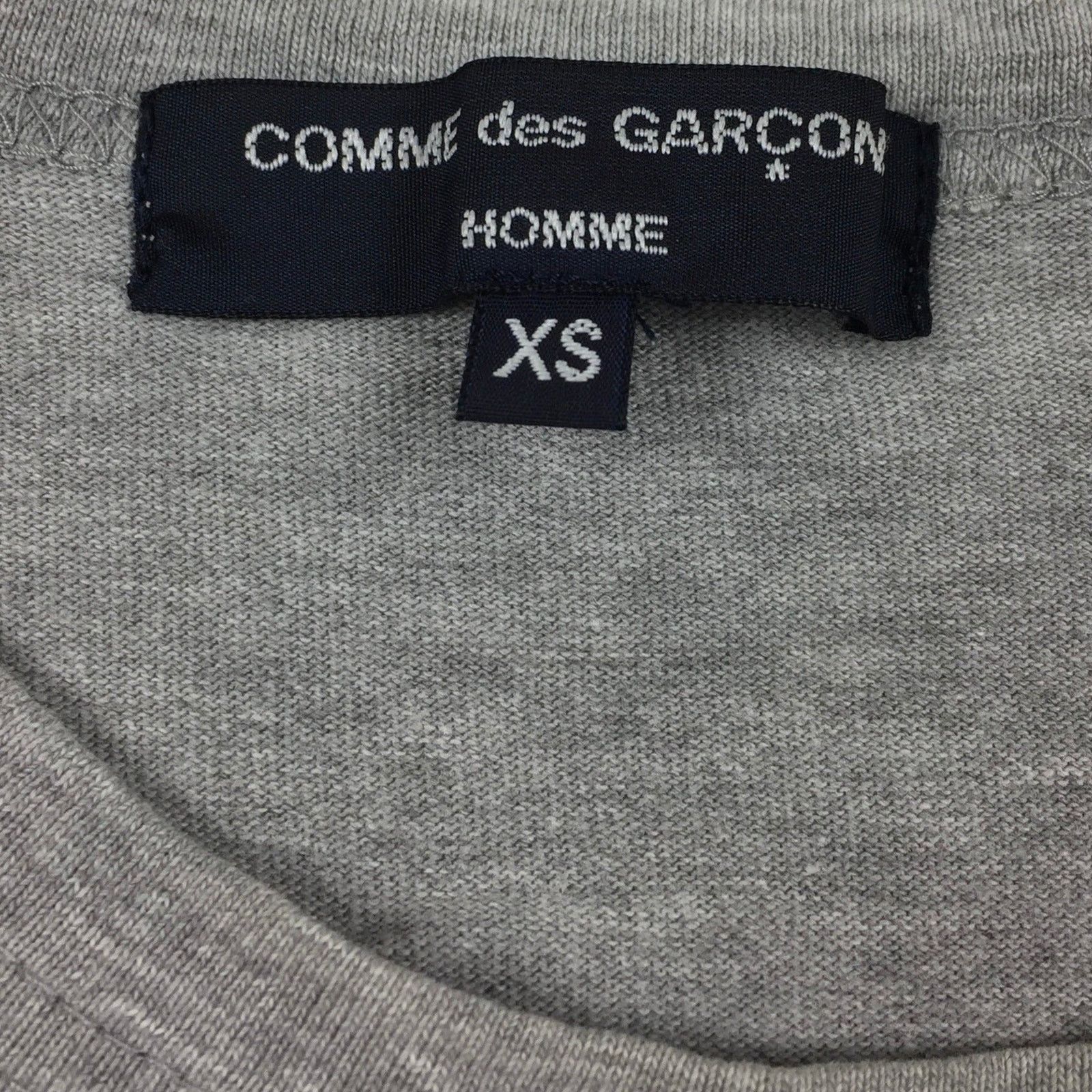 Comme des Garcons COMMEdesGARÇONS Homme Grey Tee Size US XS / EU 42 / 0 - 2 Thumbnail