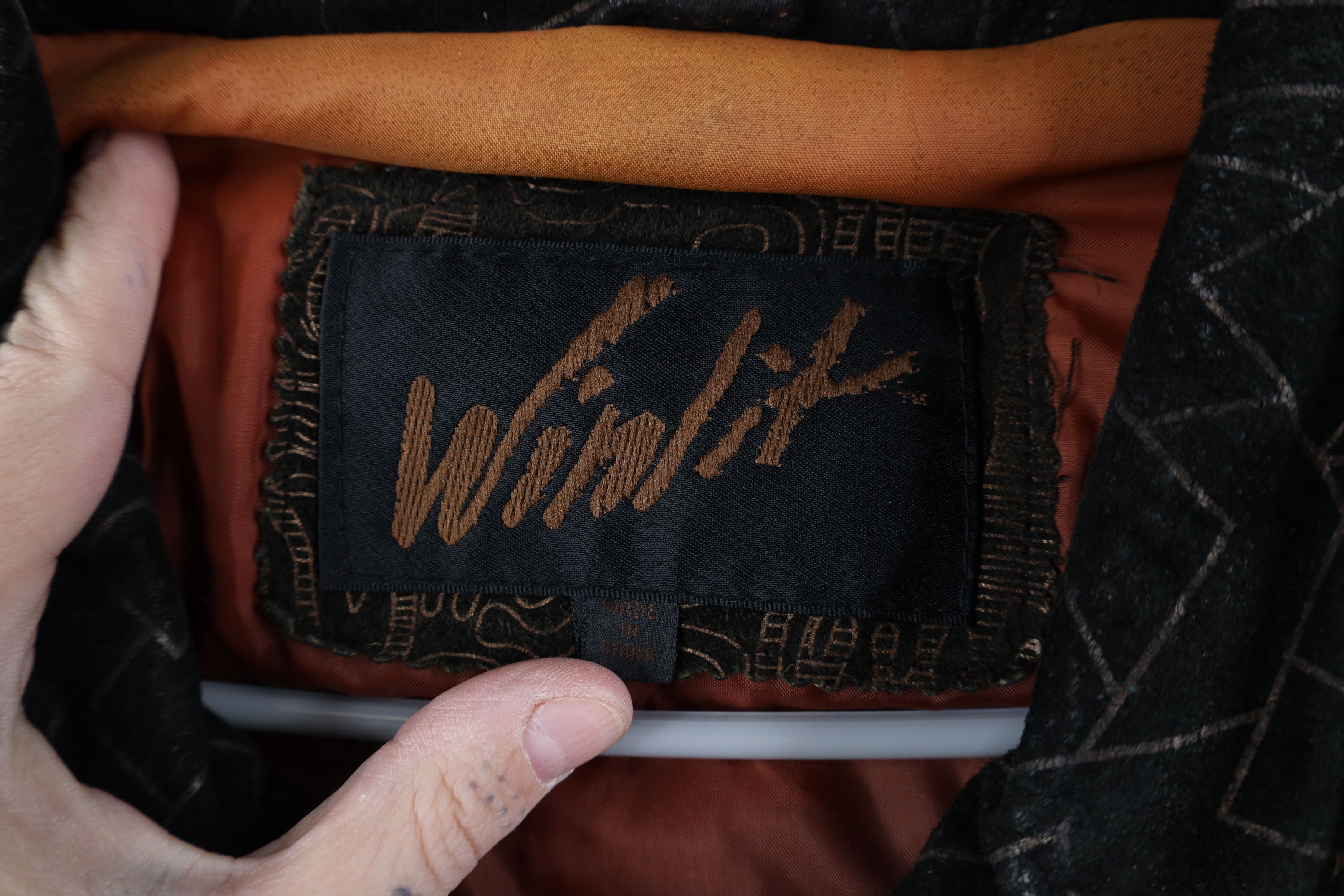 Vintage Vintage 90s Streetwear Patchwork Suede Leather Jacket Size L / US 10 / IT 46 - 9 Thumbnail