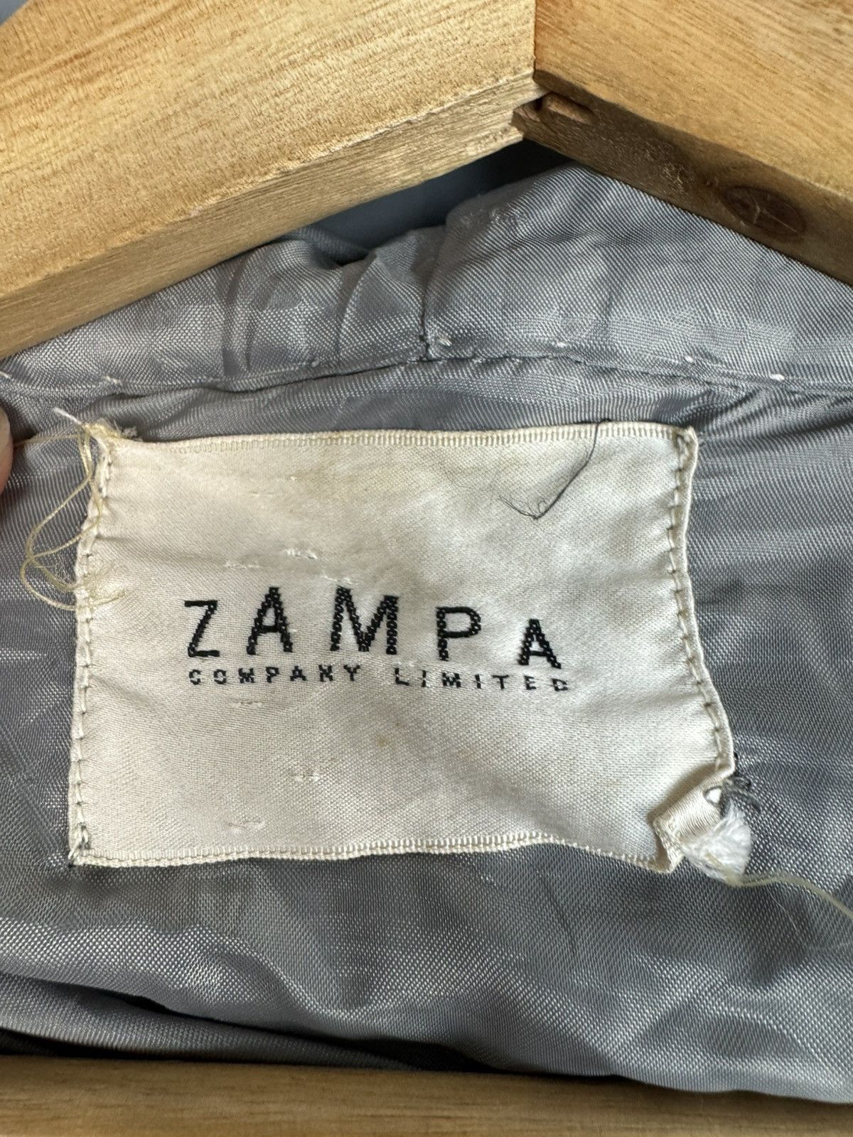 Japanese Brand × Vintage Vintage Zampa Nice Design Hooded Jacket Size S / US 4 / IT 40 - 6 Thumbnail