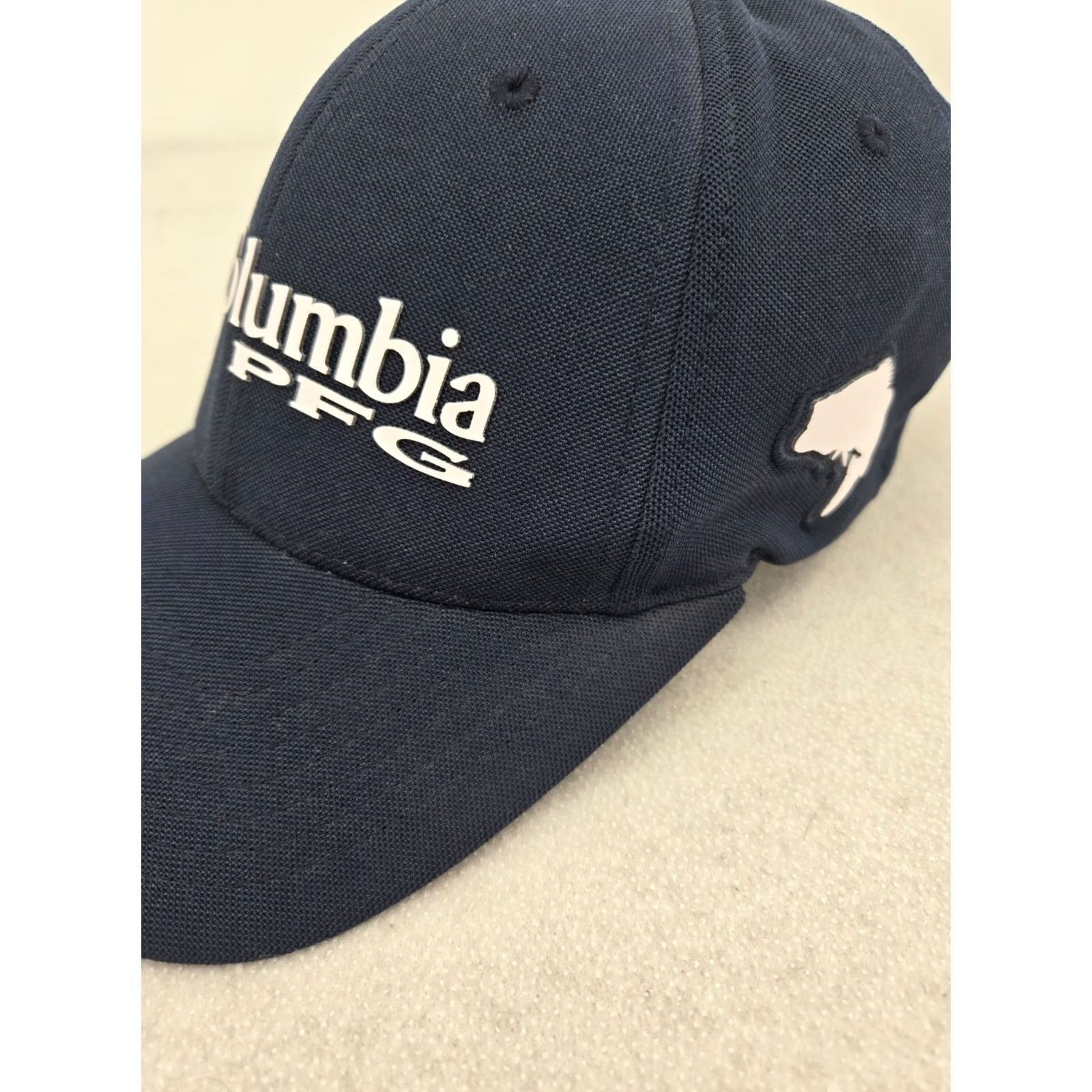 Vintage Columbia Hat Cap Strap L/XL Blue PFG Logo Fishing Outdoor Lightweight Men Baseball Cap Adjustable Breathable Moisture Wicking Navy/Blue Outdoor Sports Size ONE SIZE - 6 Thumbnail