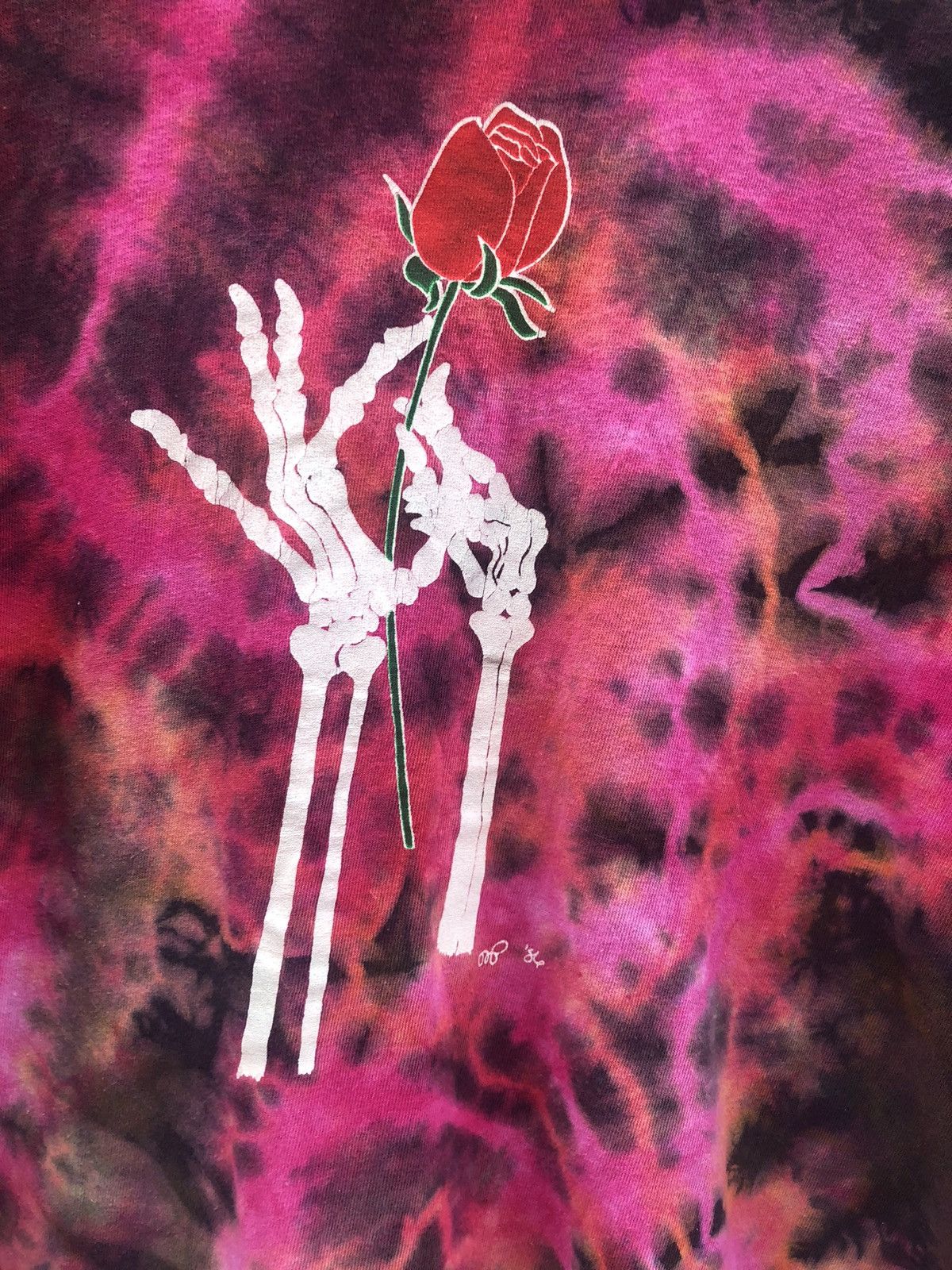 Grateful Dead Vintage 90s Grateful Dead "Lose Your Head" Tie-Dye Tshirt Size US L / EU 52-54 / 3 - 5 Thumbnail